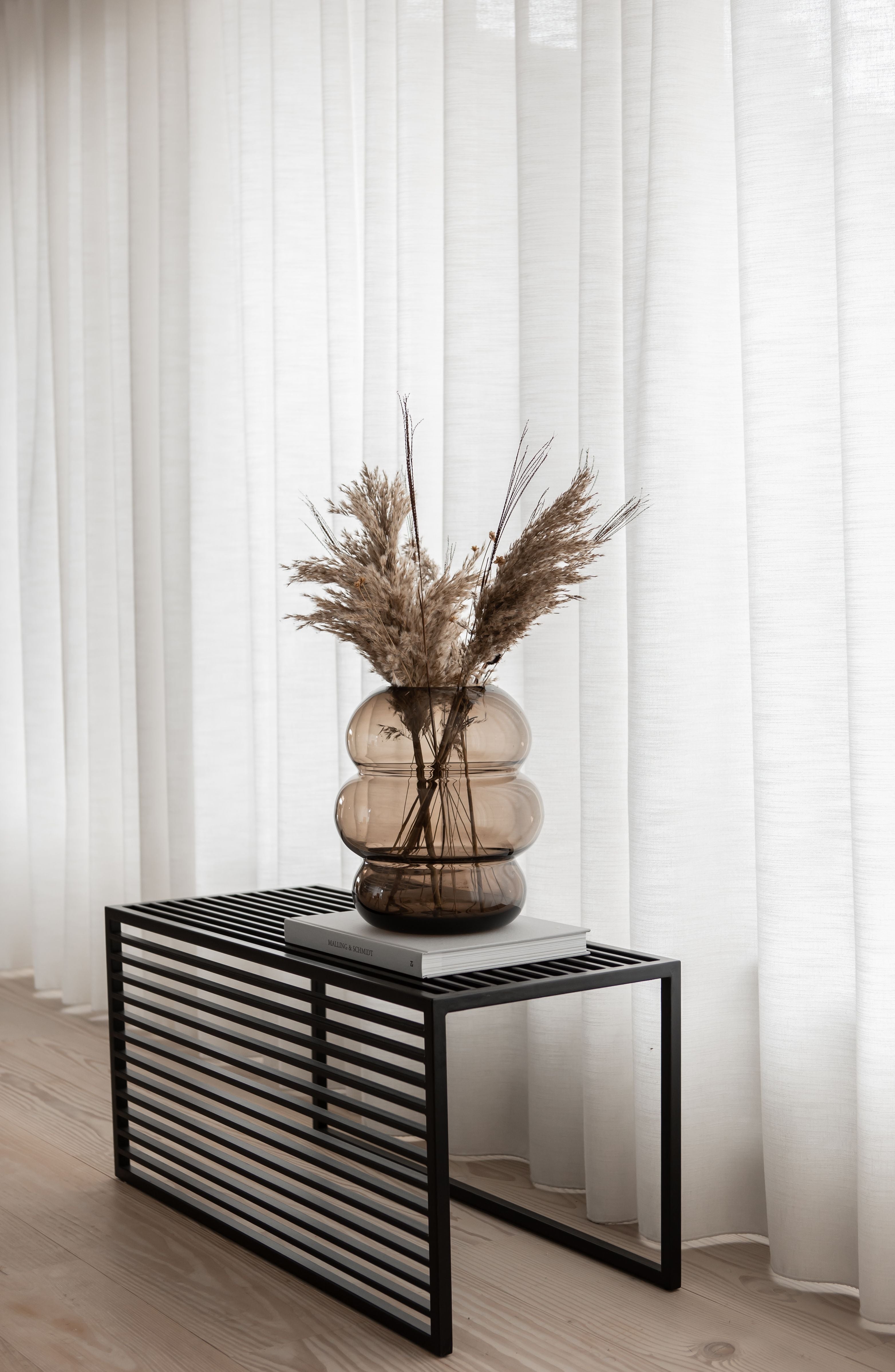 [product_category]-Malling Living Soft Shape Vase, Smoked Glass-Malling Living-0779935935069-800130-MAL-4