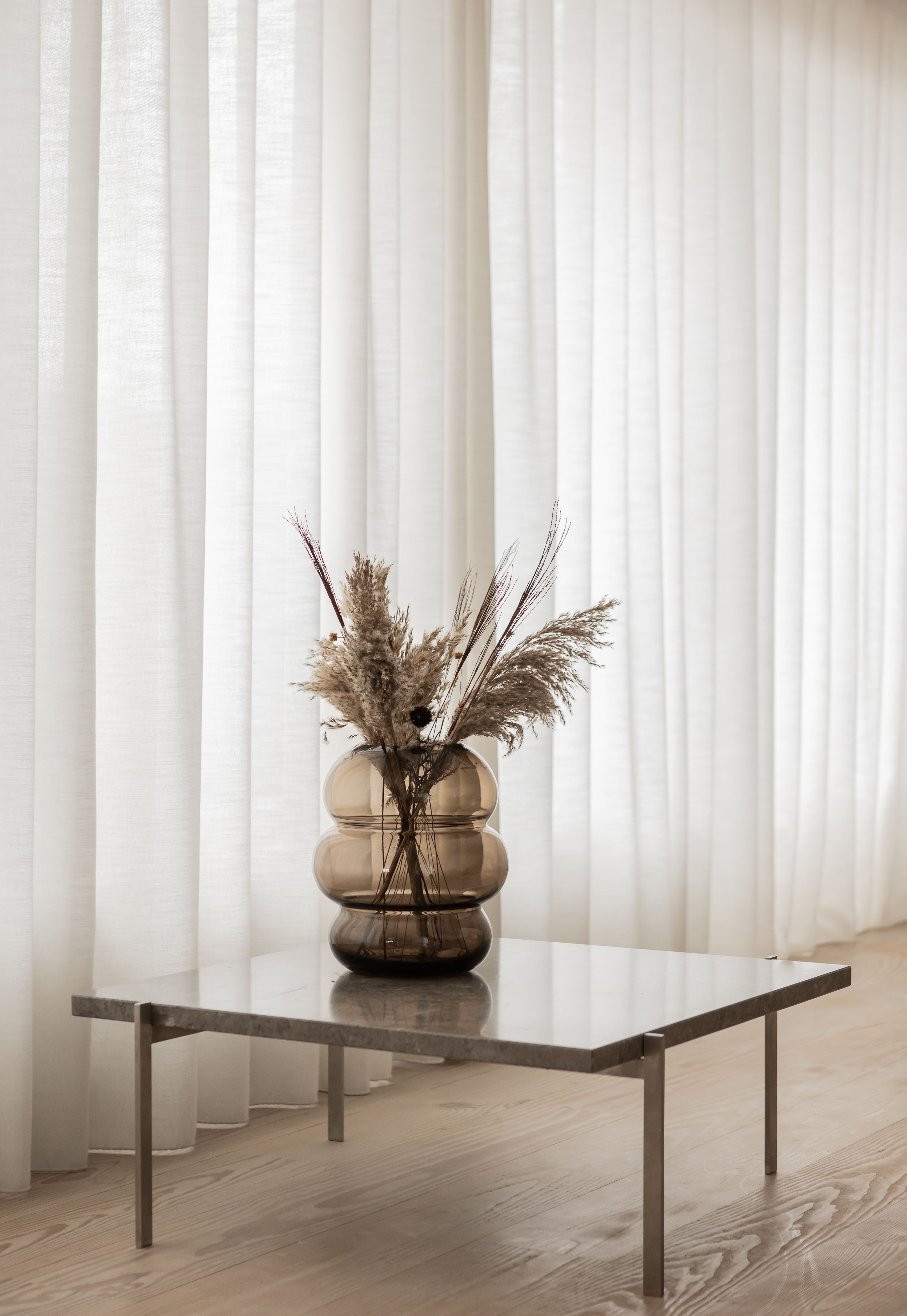 [product_category]-Malling Living Soft Shape Vase, Smoked Glass-Malling Living-0779935935069-800130-MAL-5