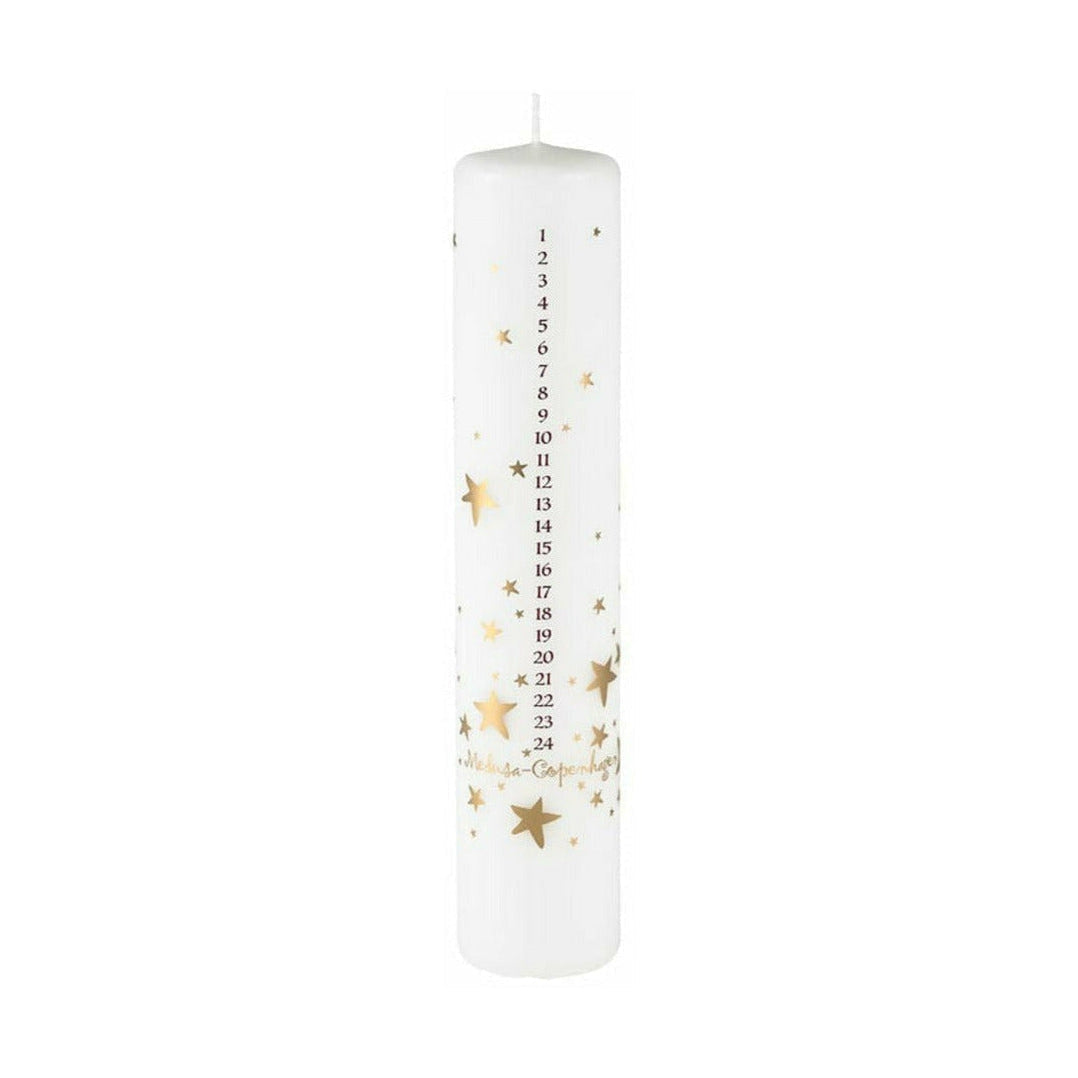 [product_category]-Medusa Copenhagen Golden Stars Block Candle-Medusa Copenhagen-5722000131533-13153-MED-1