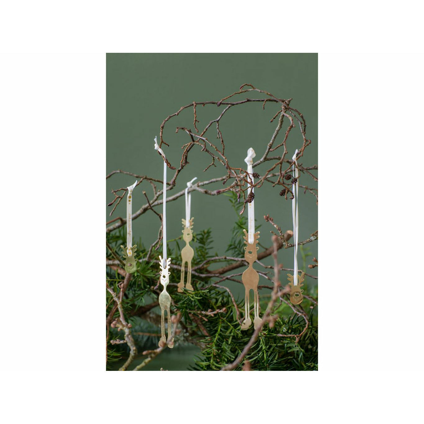 [product_category]-Medusa Copenhagen Mrs. Golden Rudolf Deco Hanger, 2 Pcs.-Medusa Copenhagen-5722000130833-13083-MED-4