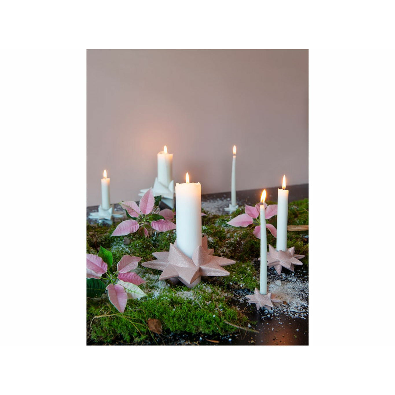 [product_category]-Medusa Copenhagen Shooting Star Stick Holder Pink, 2 Pcs.-Medusa Copenhagen-5722000157151-15715-MED-5