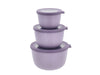 Mepal Cirqula High Multi Bowl sada 3, severský lilac
