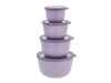 Mepal Cirqula High Multi Bowl sada 4, severský lilac