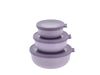 Mepal Cirqula Low Multi Bowl sada 3, severský lilac