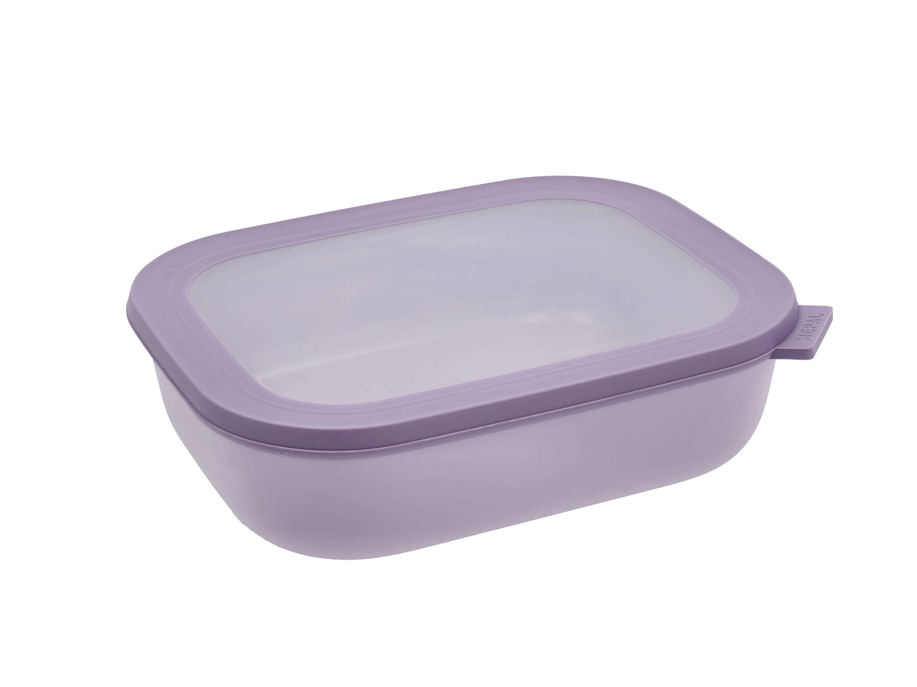 [product_category]-Mepal Cirqula Multibowl Rectangular 2 L, Nordic Lilac-Mepal-8720294018483-28776-MEP-1