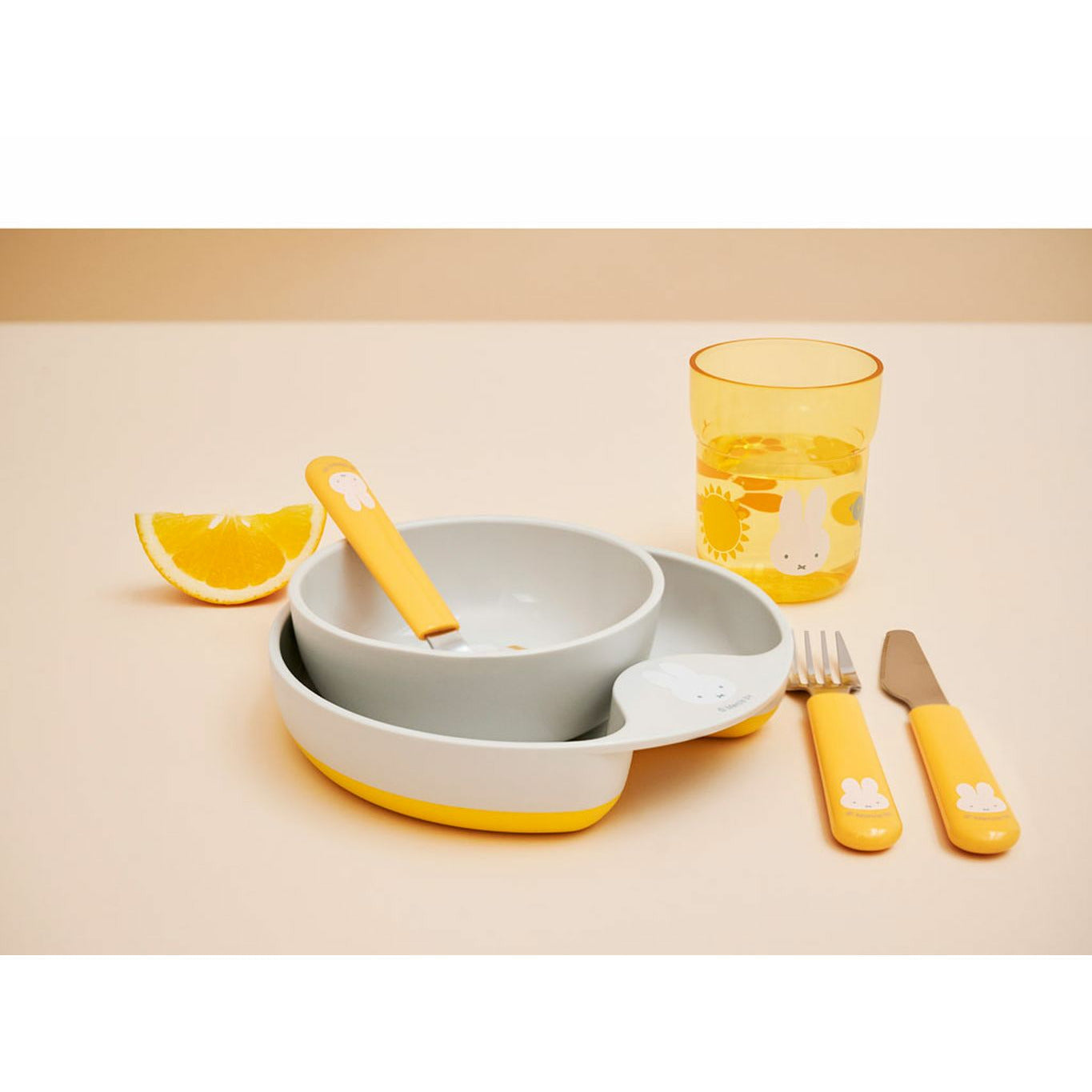 [product_category]-Mepal Mio Children's Cutlery Set 3 Pcs, Yellow-Mepal-8711269993485-13760-MEP-3