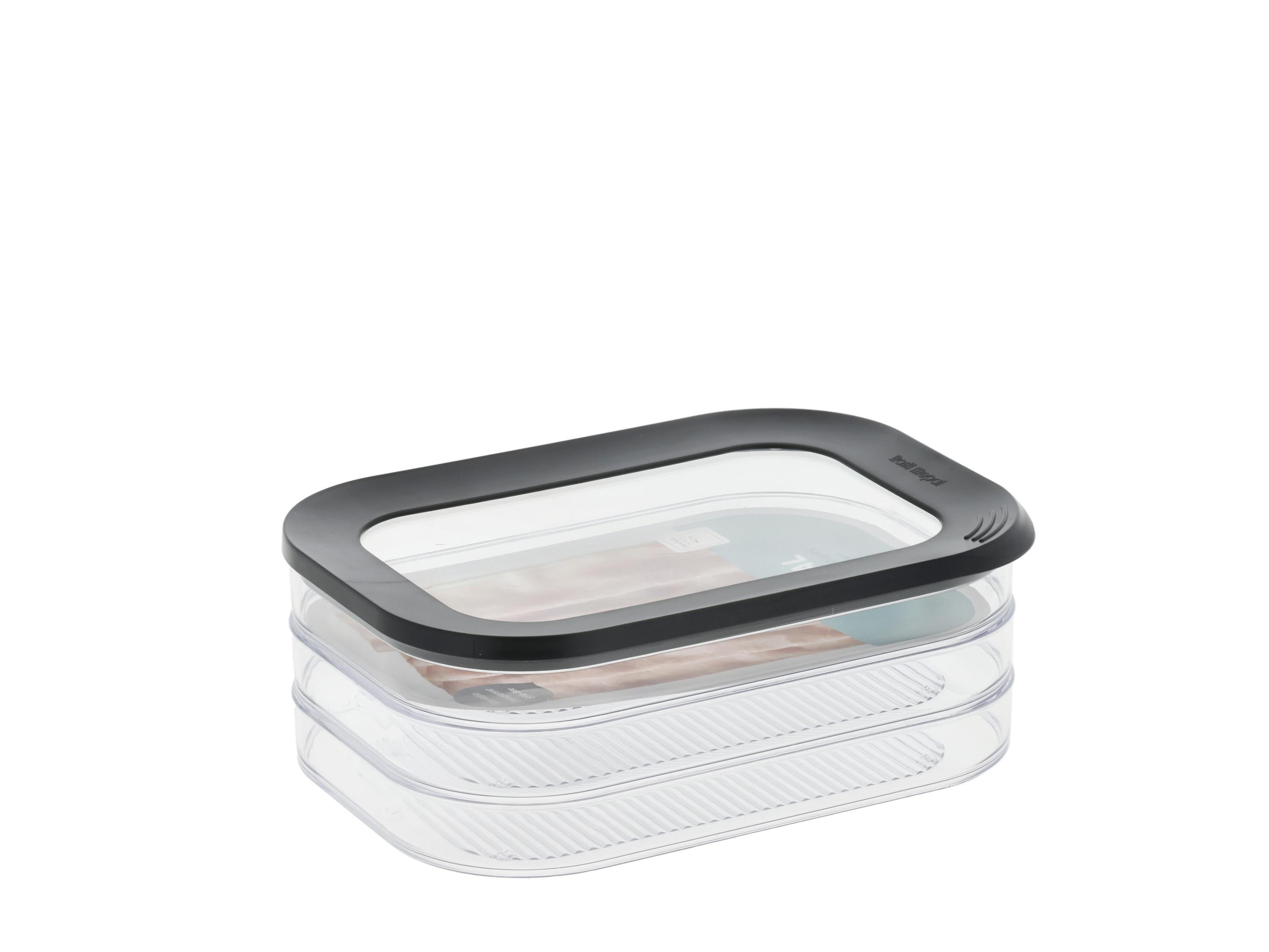 [product_category]-Mepal Modula Storage Box 0,55 L 3 Pcs., Black-Mepal-8720294017127-28869-MEP-2