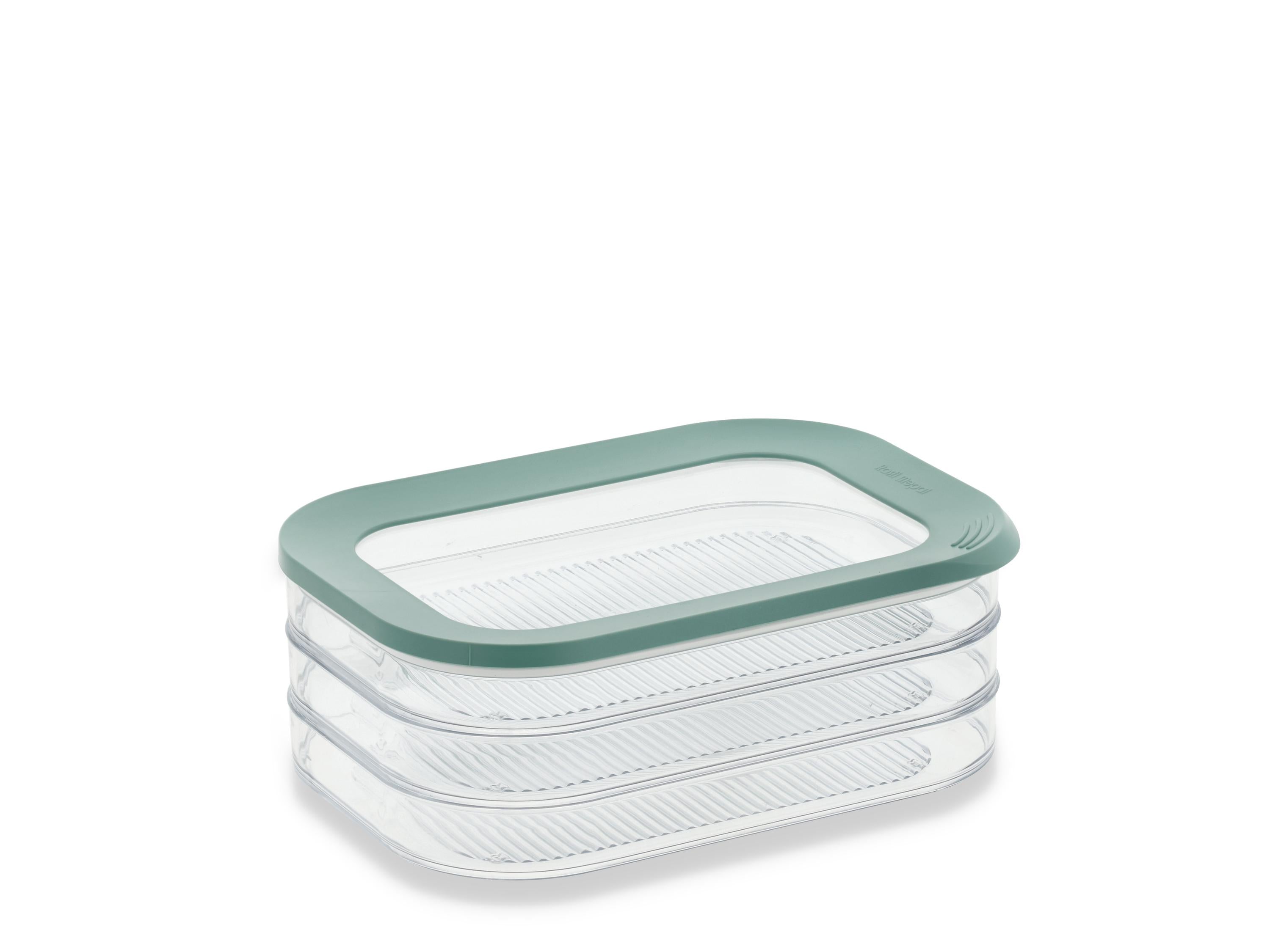 [product_category]-Mepal Modula Storage Jar 0,55 L 3 Pcs., Nordic Green-Mepal-5722000288756-28875-MEP-3