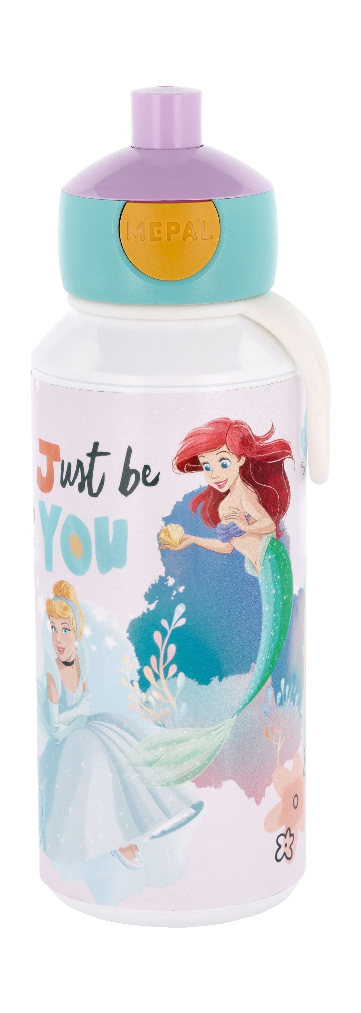 [product_category]-Mepal Pop Up Drinking Bottle 0.4 L, Disney Princess-Mepal-8720294022374-30769-MEP-1