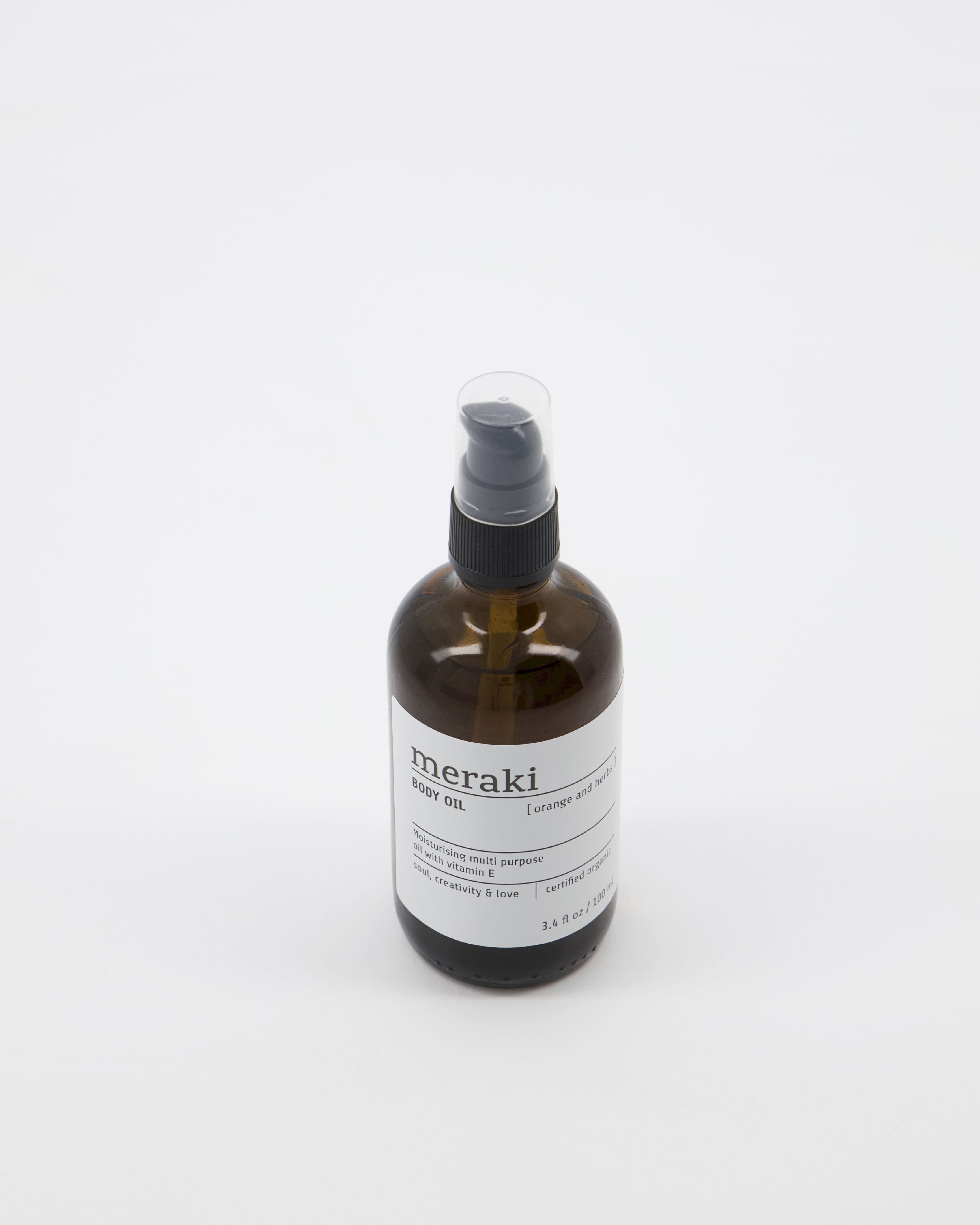 [product_category]-Meraki Body Oil 100 Ml, Orange & Herbs-Meraki-5707644529632-311060200-MER-5