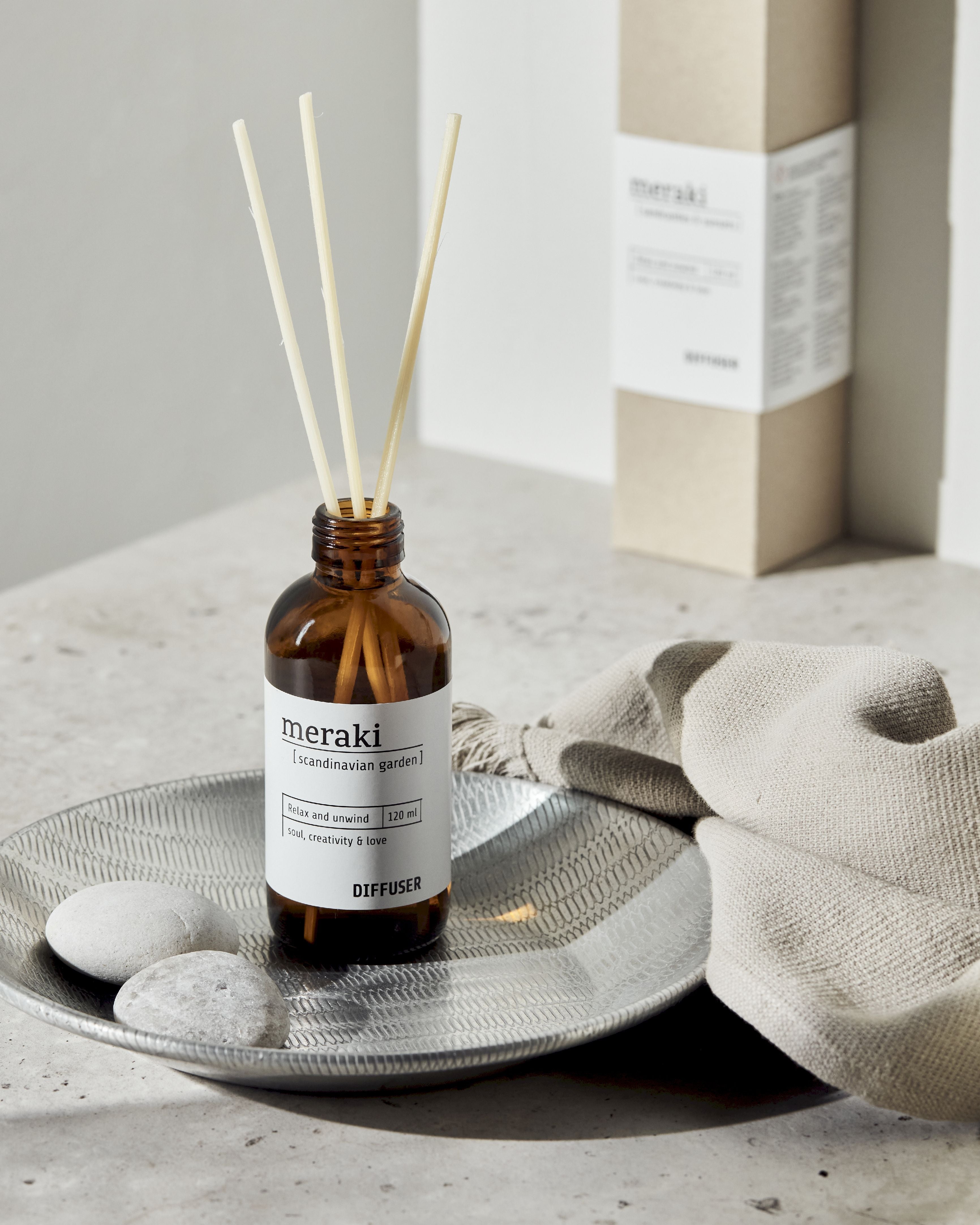 [product_category]-Meraki Fragrance Diffuser With 7 Chopsticks, Scandinavian Garden-Meraki-5707644503106-309860021-MER-2