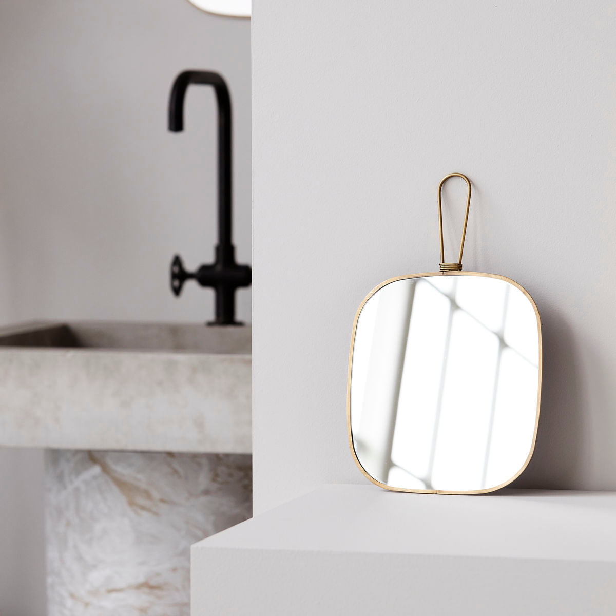 [product_category]-Meraki Mirror w. frame, Antique brass-Meraki-5707644629035-303990003-HOU-2