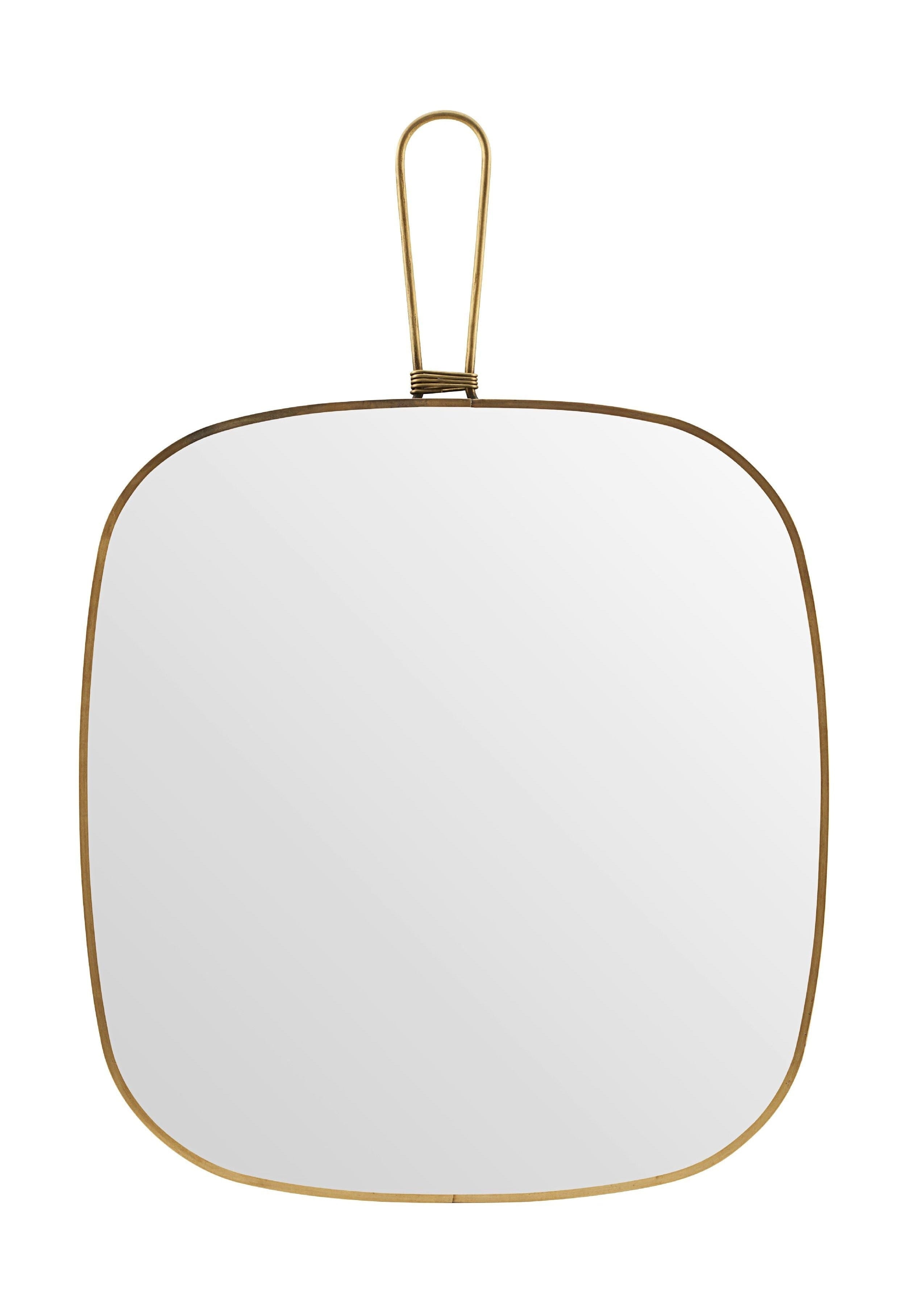 [product_category]-Meraki Mirror With Frame 26x28 Cm, Antique Brass-Meraki-5707644628953-303990001-MER-1