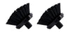 Sada hlav štětců Meraki SET 2, BLACK