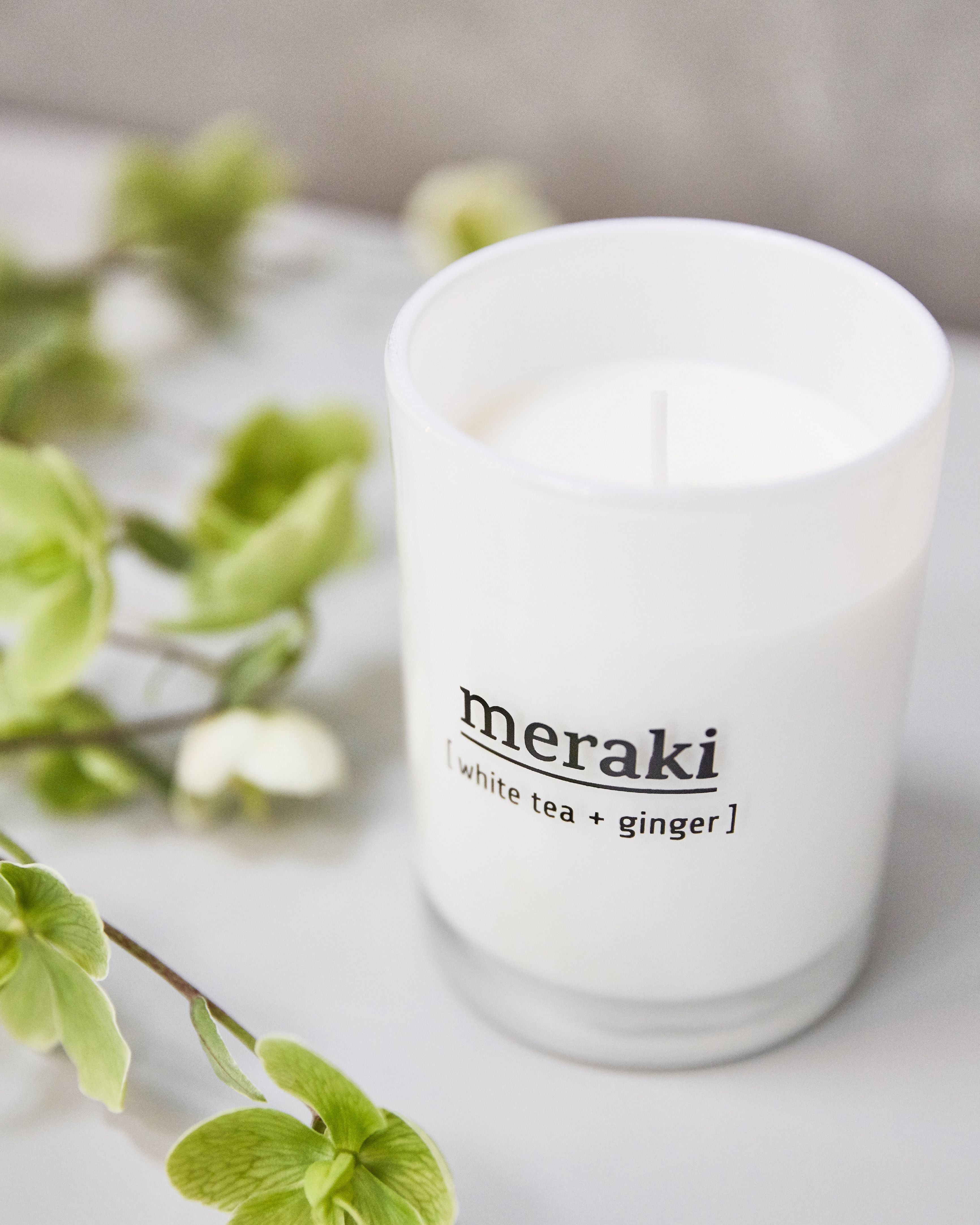 [product_category]-Meraki Scented Candle H10.5 Cm, White Tea & Ginger-Meraki-5707644420885-308150012-MER-3