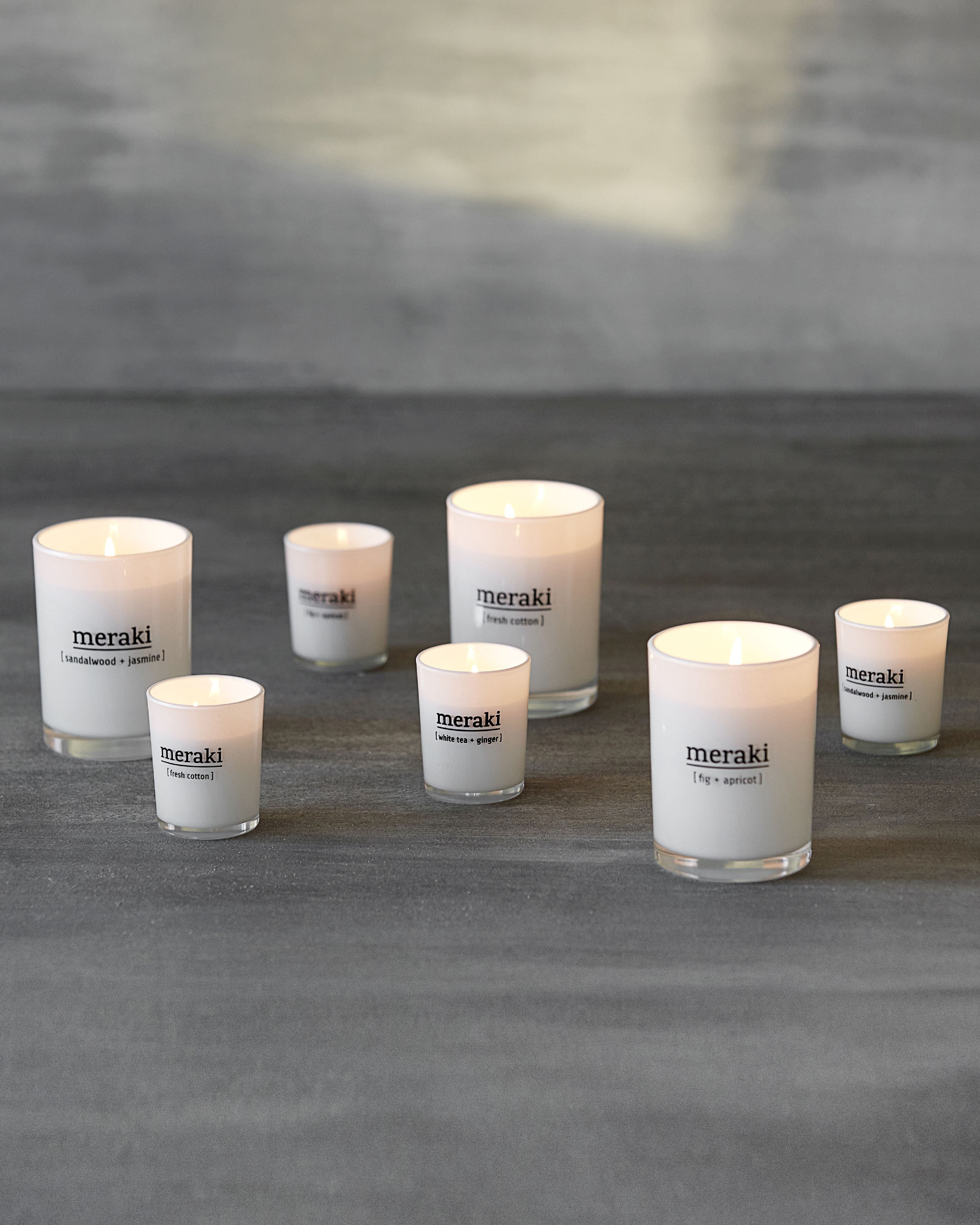 [product_category]-Meraki Scented Candle H6.7 Cm, White Tea & Ginger-Meraki-5707644420915-308150022-MER-3