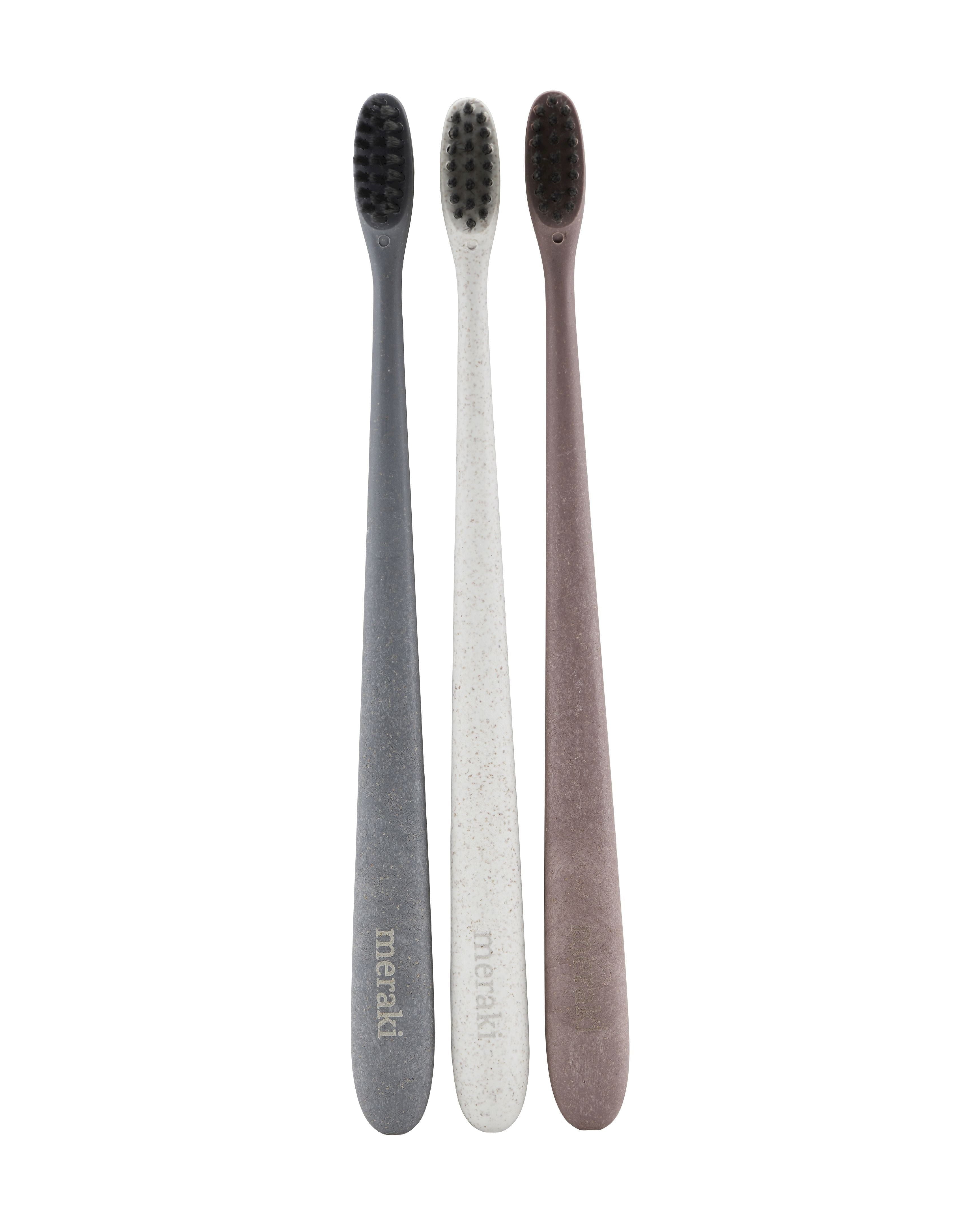[product_category]-Meraki Toothbrush Set Of 3, Grey/White/Bordeaux-Meraki-5707644509061-310830001-MER-7