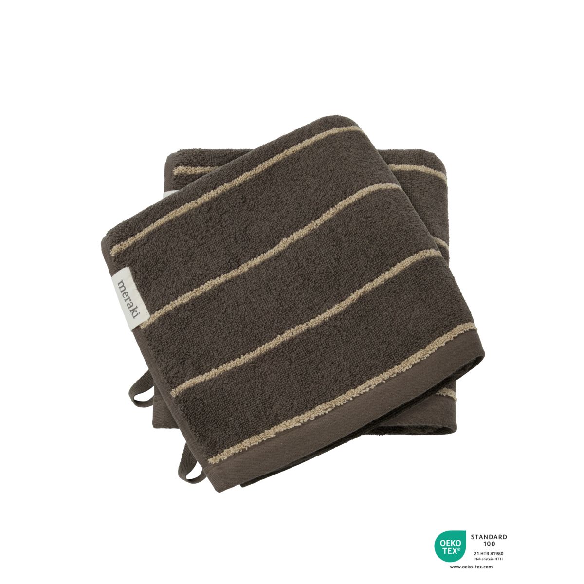 [product_category]-Meraki Towel Stripe 50x100 Cm, Army-Meraki-5707644859524-361321010-MER-1