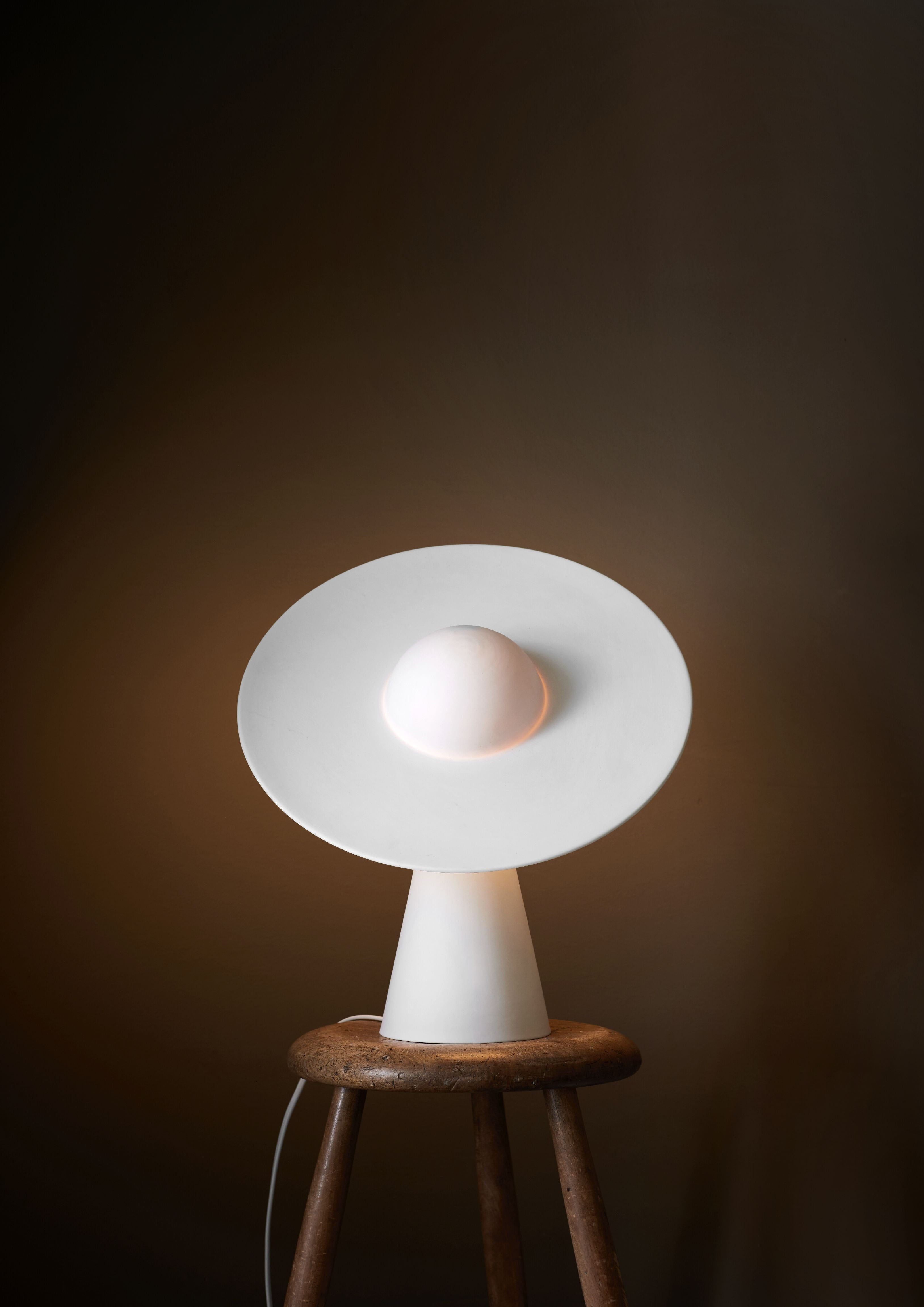 [product_category]-Moebe Ceramic Table Lamp, White-Moebe-5713520002694-CTLWH-MOE-27