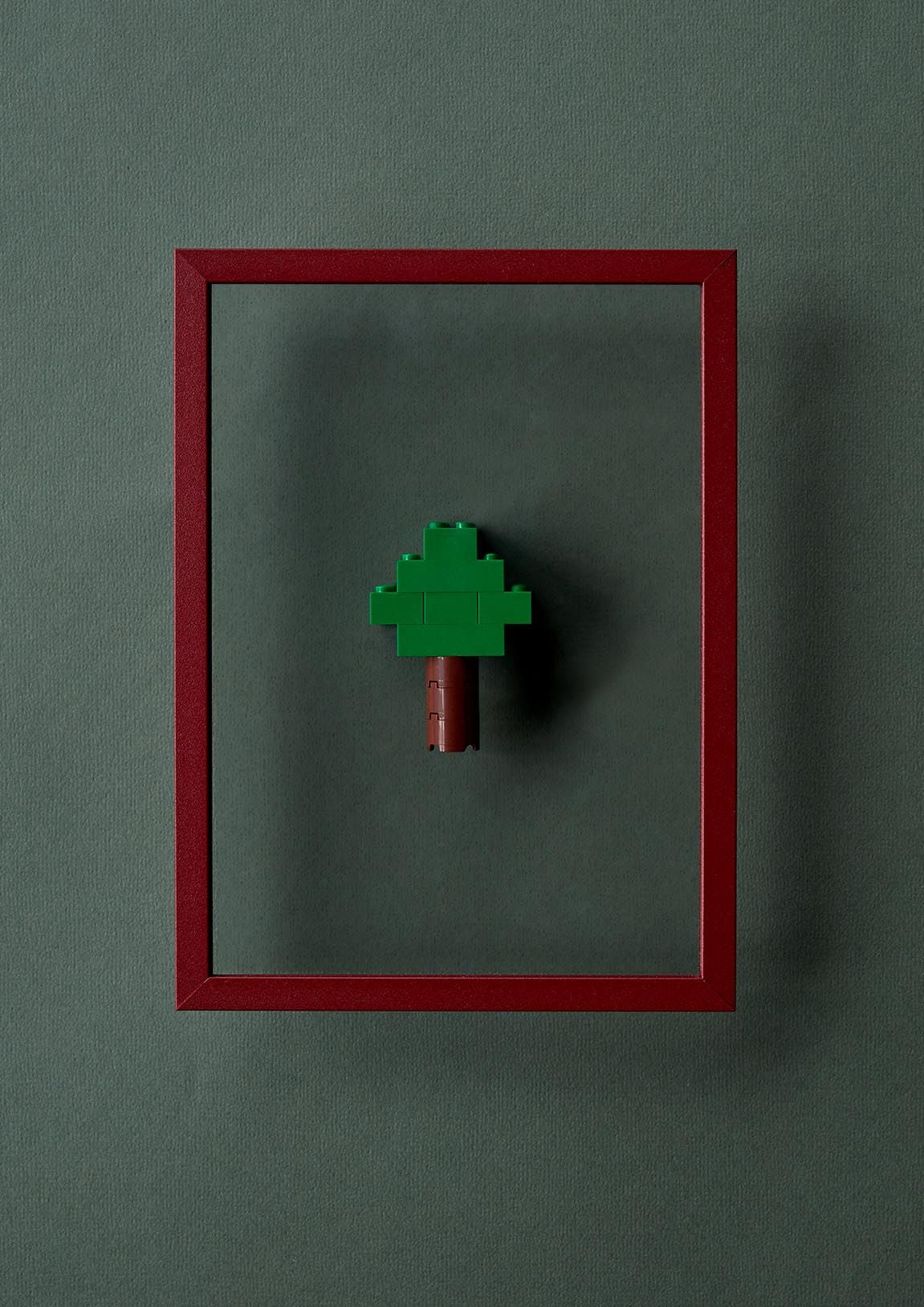 Moebe Frame A4, červená