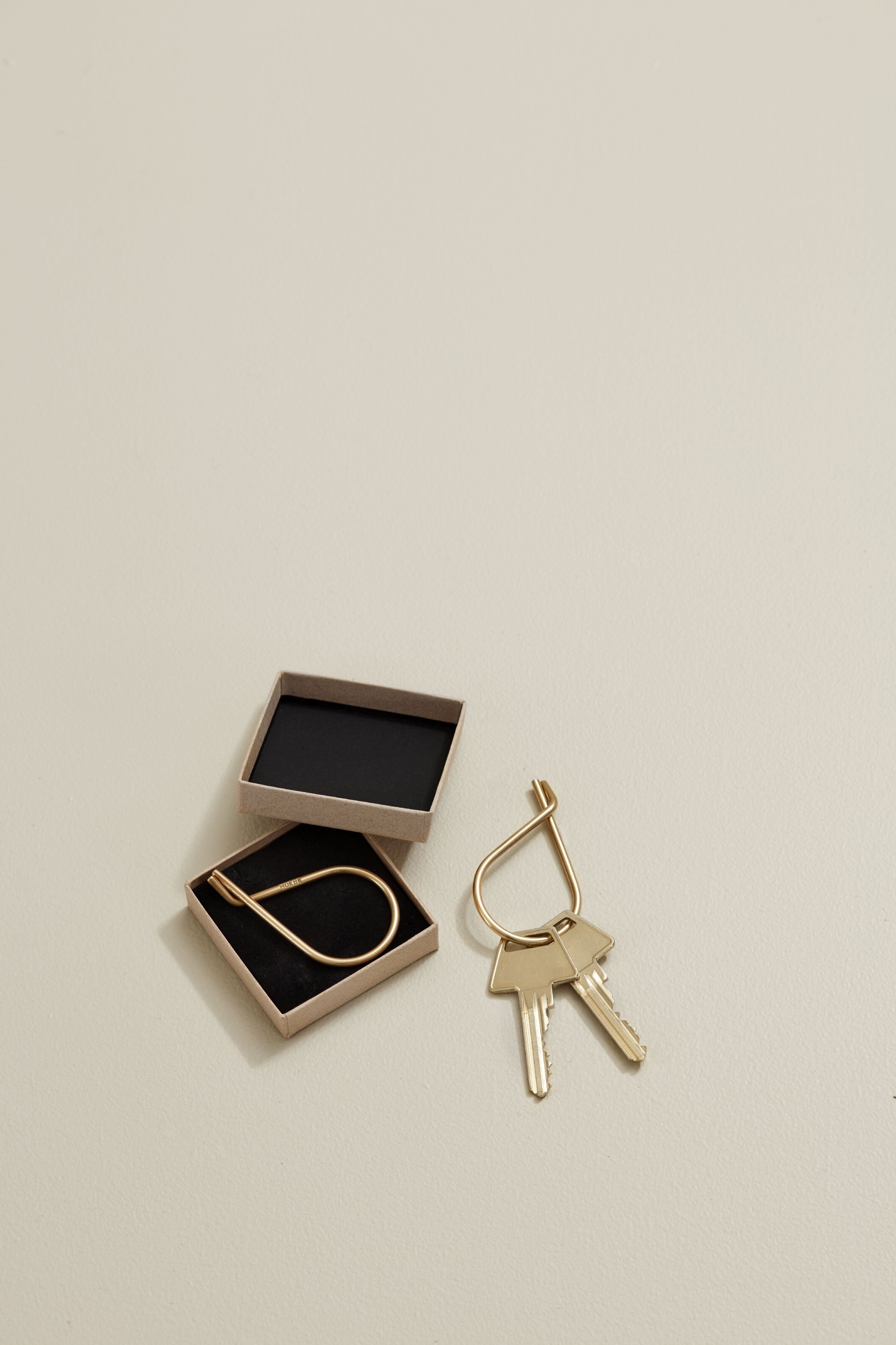 [product_category]-Moebe Keychain, Brass-Moebe-5713520004582-KRBR38-MOE-5
