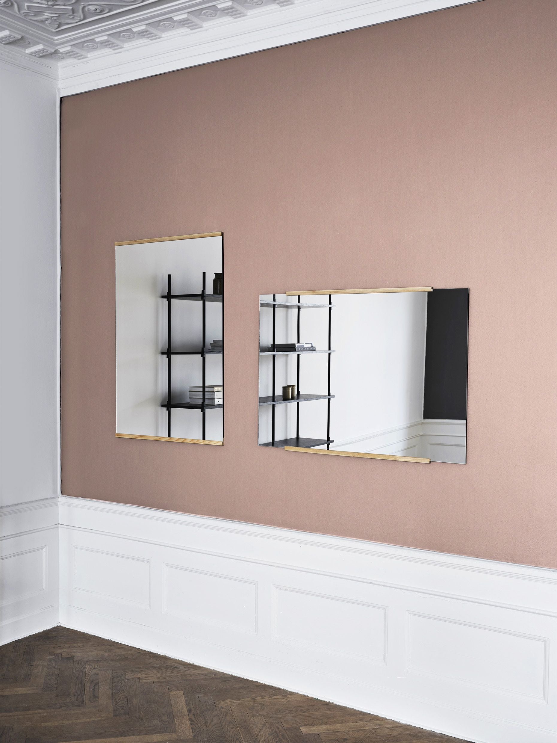 [product_category]-Moebe Rectangular Wall Mirror 101,8x70 Cm, Oak-Moebe-5713520004827-RWM70X100OA-MOE-6
