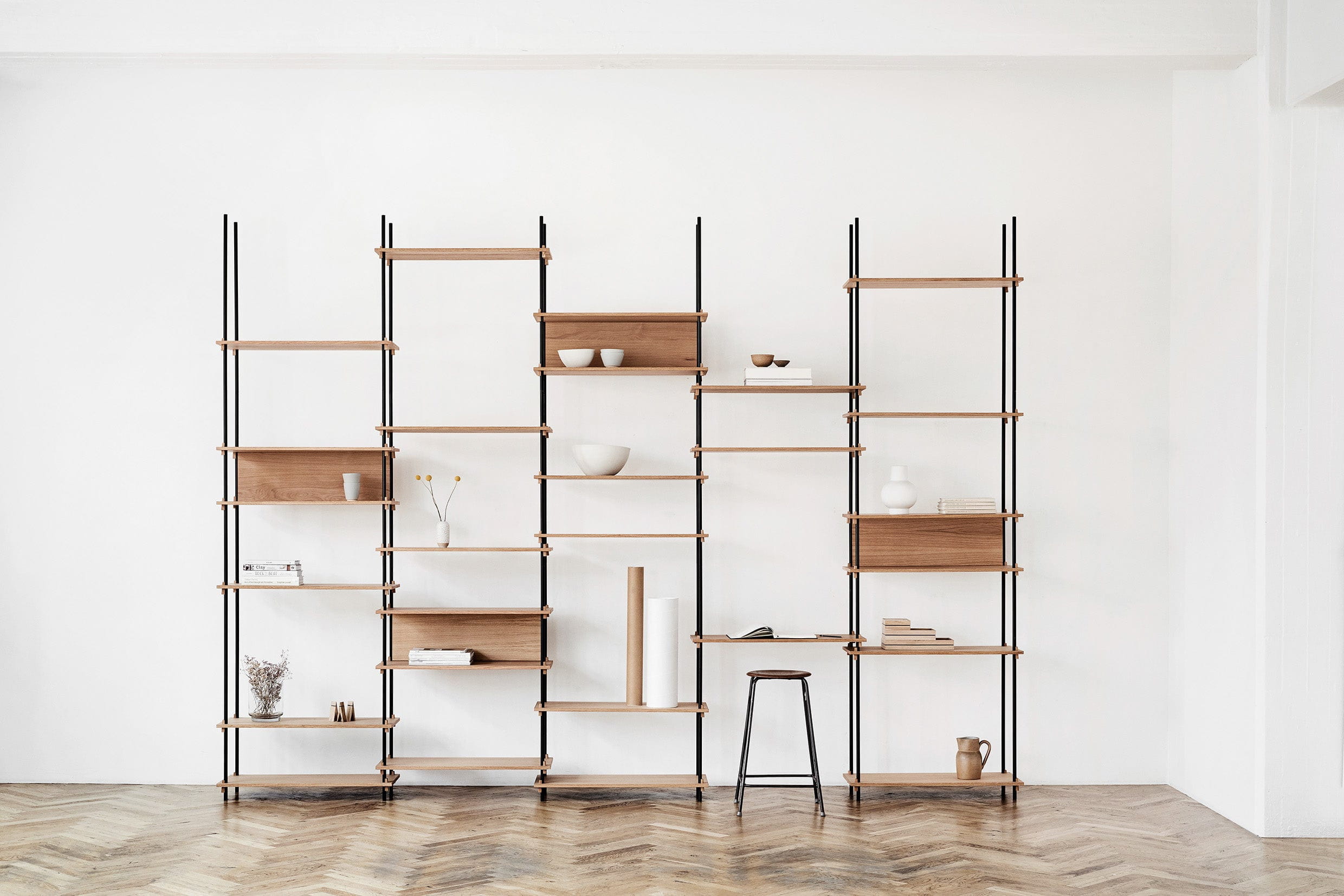 [product_category]-Moebe Shelving System S.115.1.A, Oak/Black-Moebe-5713520005374-S.115.1.A.OA.BL-MOE-9