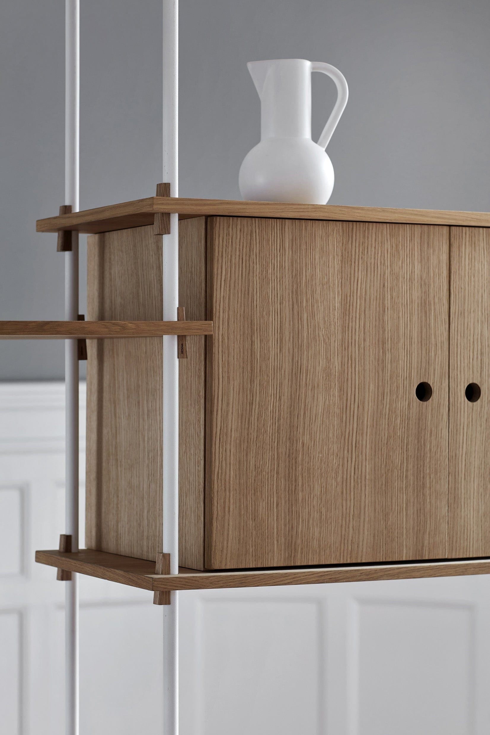 [product_category]-Moebe Shelving System S.115.1.A, Oak/White-Moebe-5713520007729-S.115.1.A.OA.WH-MOE-23