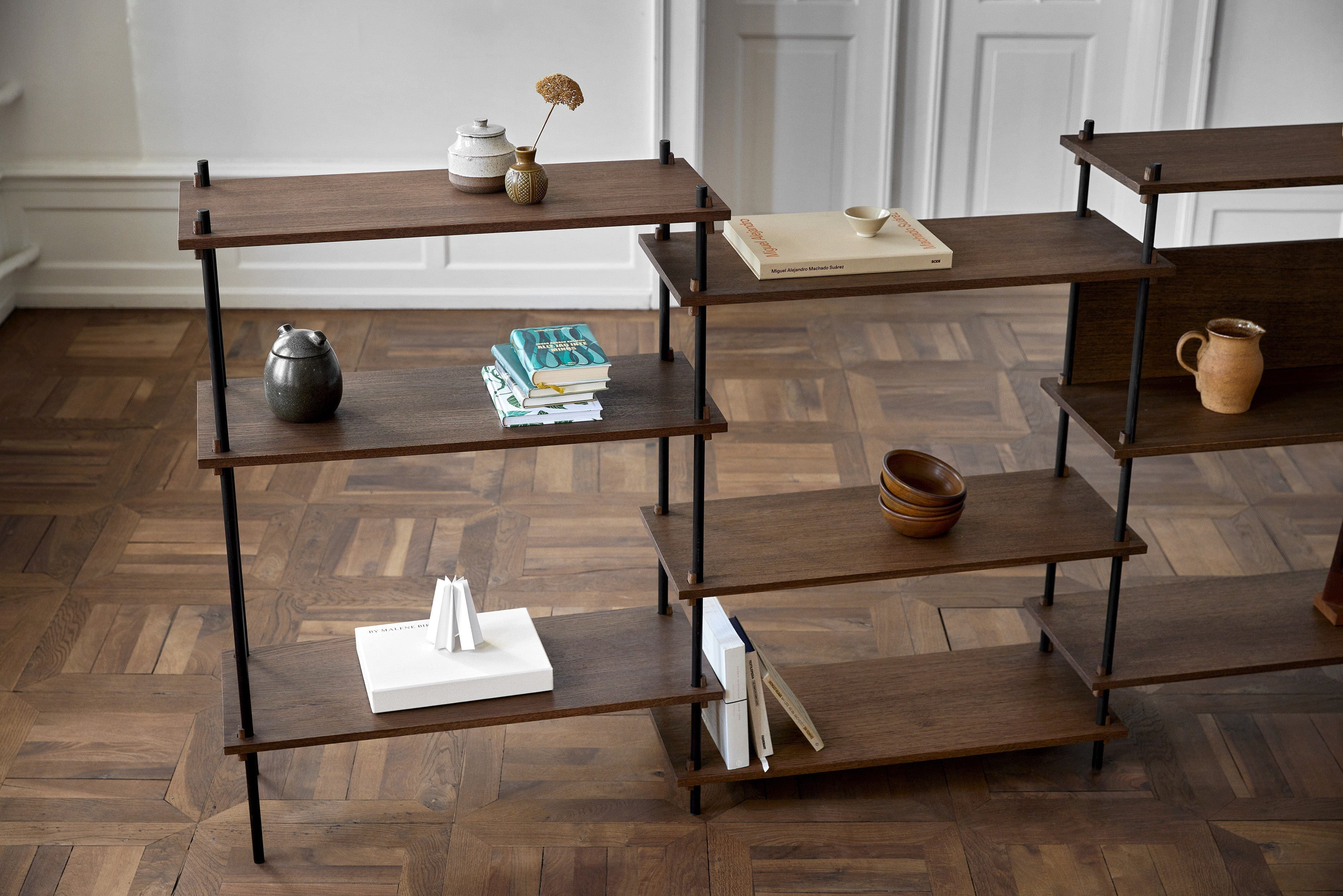 [product_category]-Moebe Shelving System S.115.2.A, Smoked Oak/Black-Moebe-5713520010859-S.115.2.A.SO.BL-MOE-14