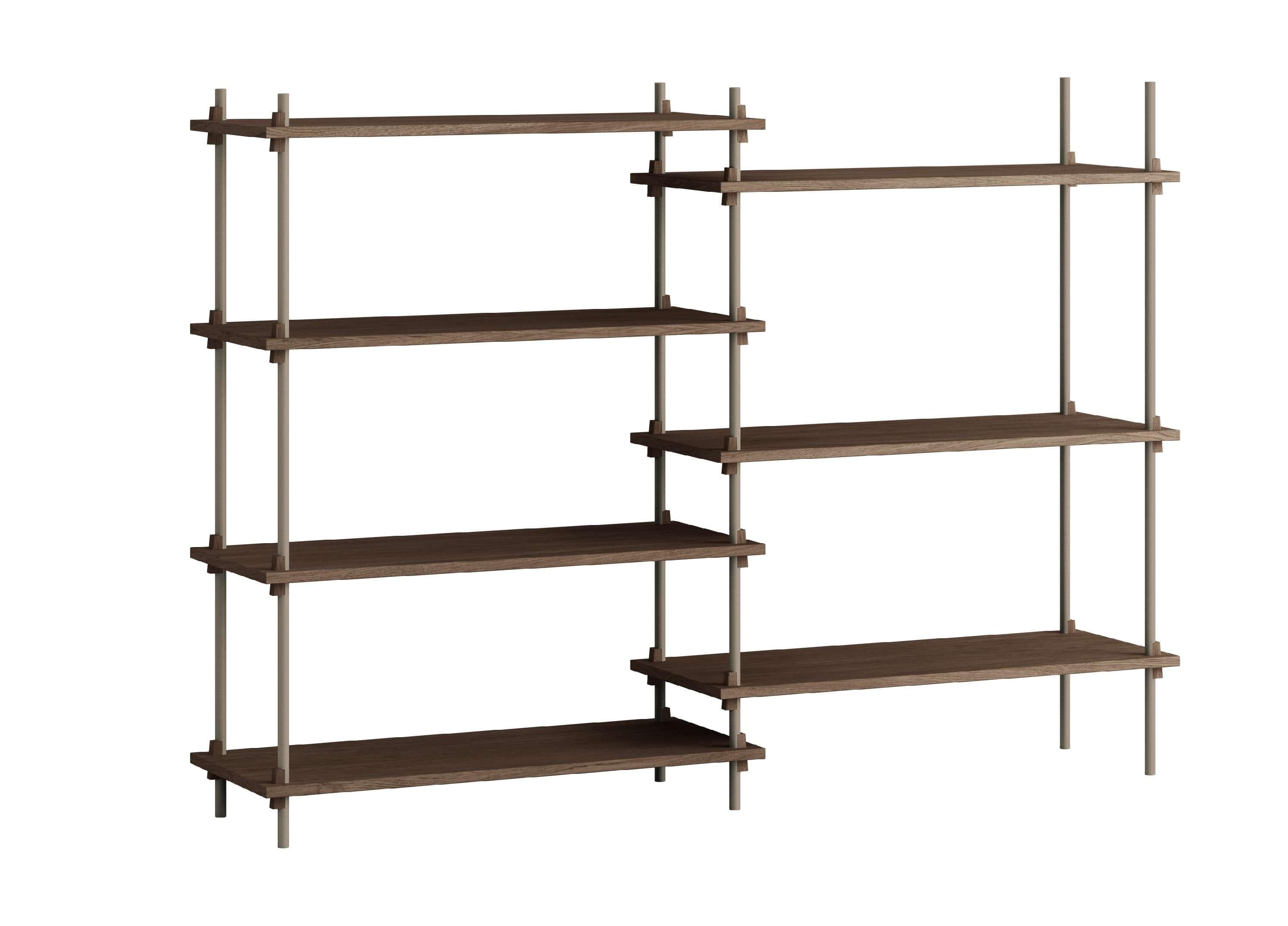 [product_category]-Moebe Shelving System S.115.2.A, Smoked Oak/Warm Grey-Moebe-5713520016660-S.115.2.A.SO.WG-MOE-4