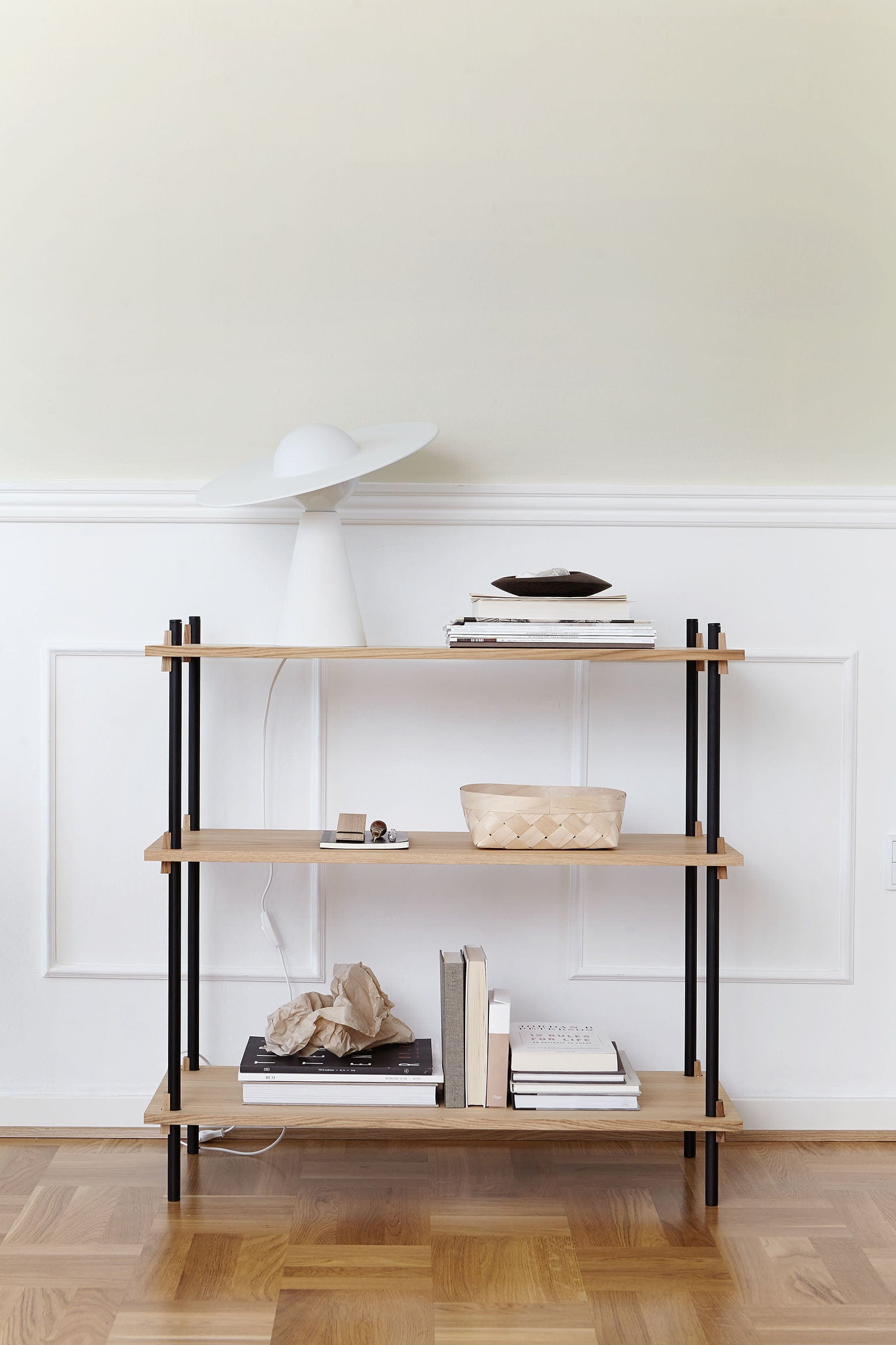 [product_category]-Moebe Shelving System S.200.1.A, Oak/Black-Moebe-5713520005398-S.200.1.A.OA.BL-MOE-2