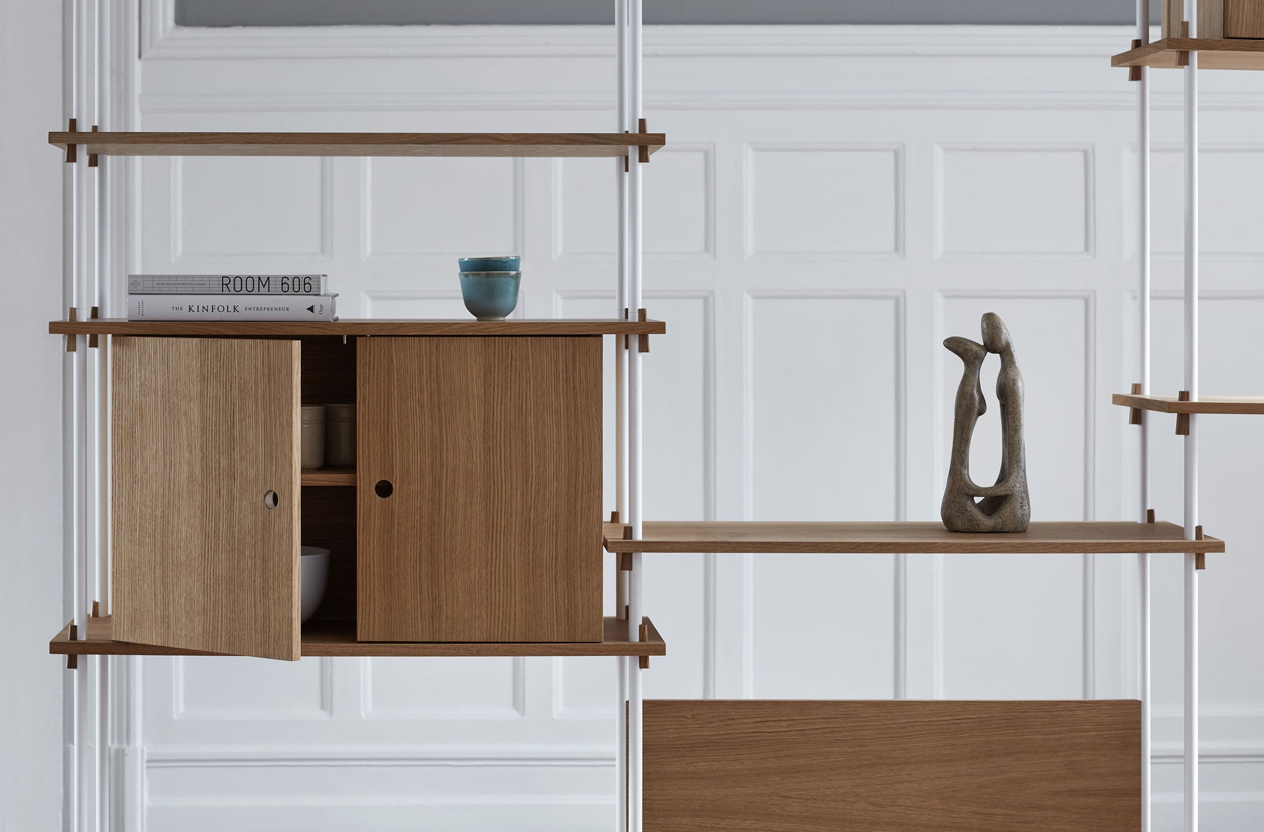 [product_category]-Moebe Shelving System S.200.1.A, Oak/White-Moebe-5713520007743-S.200.1.A.OA.WH-MOE-58