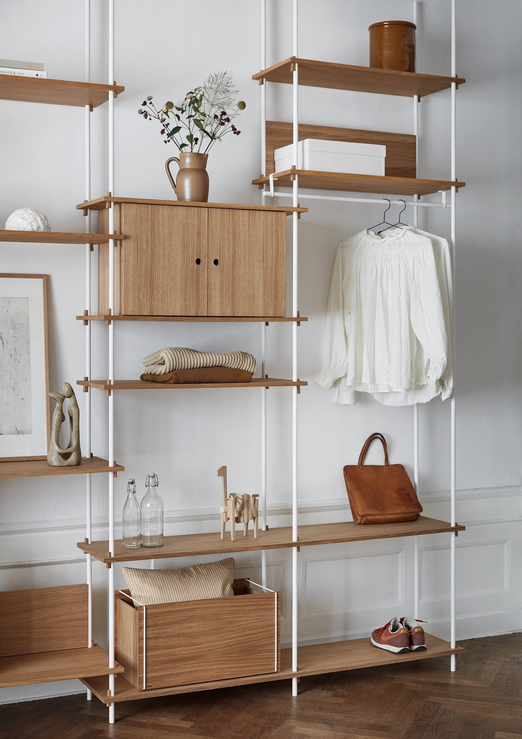 [product_category]-Moebe Shelving System S.200.2.A, Oak/White-Moebe-5713520007989-S.200.2.A.OA.WH-MOE-14
