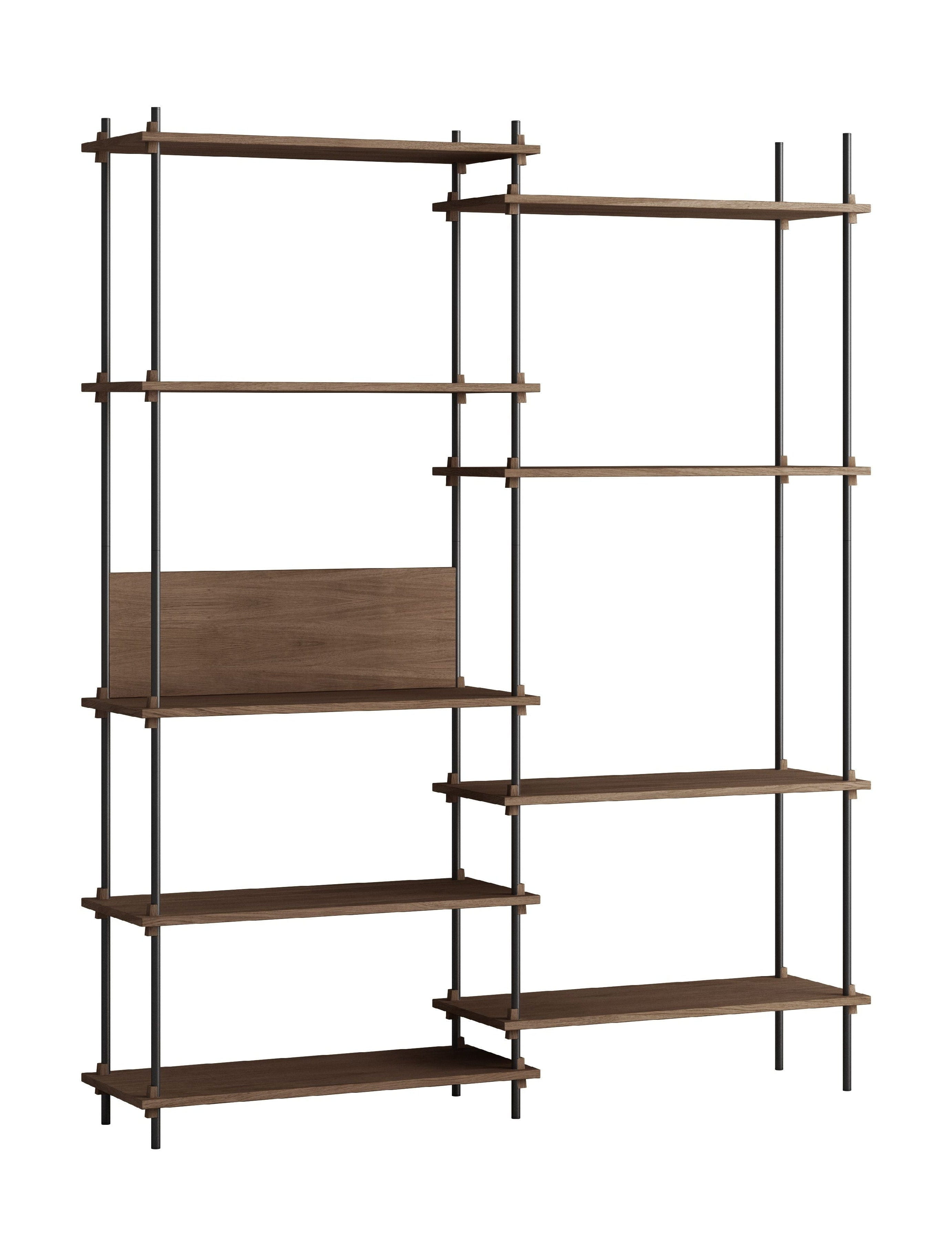 [product_category]-Moebe Shelving System S.200.2.A, Oak/White-Moebe-5713520007989-S.200.2.A.OA.WH-MOE-36