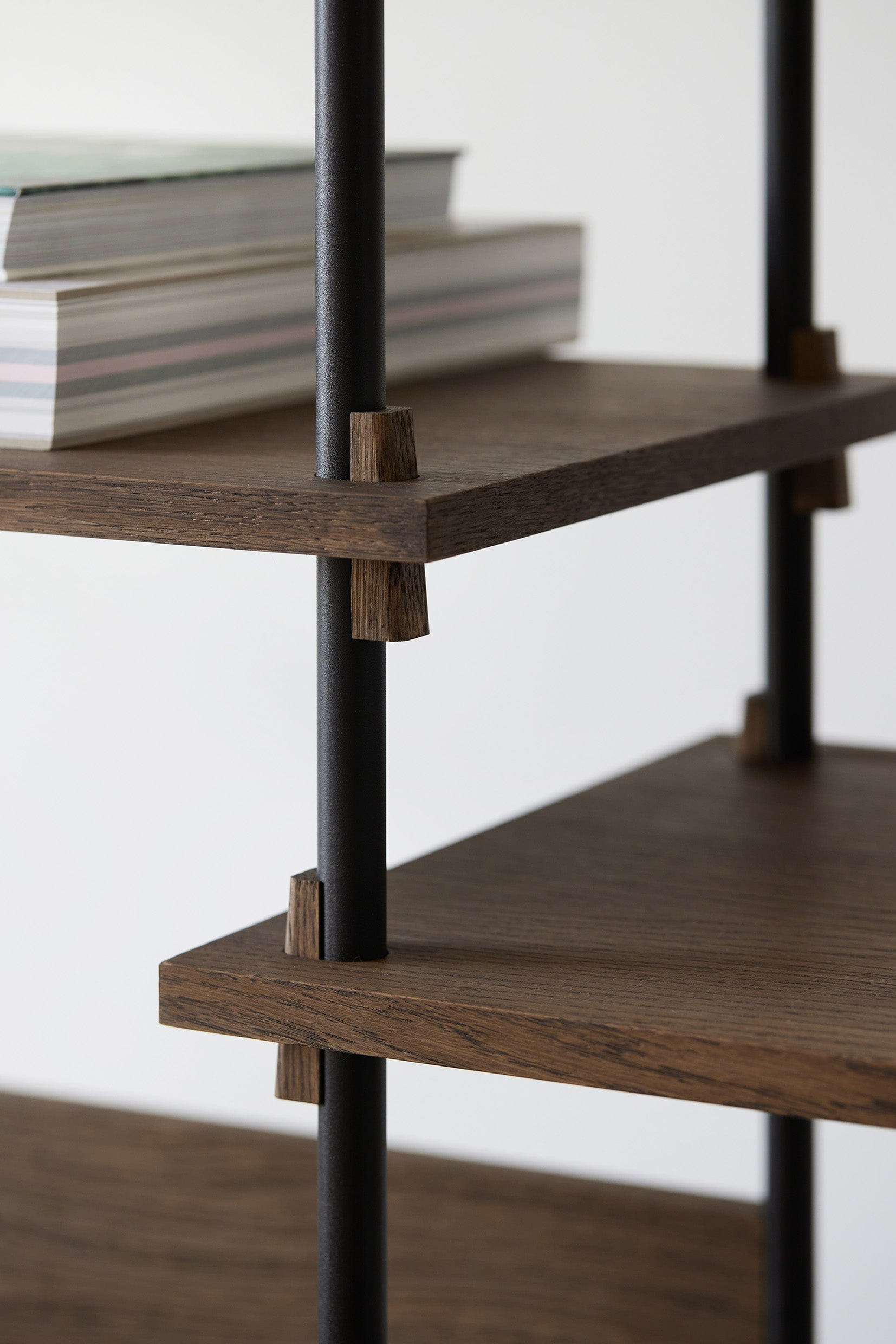 [product_category]-Moebe Shelving System S.200.2.A, Smoked Oak/Black-Moebe-5713520010934-S.200.2.A.SO.BL-MOE-20