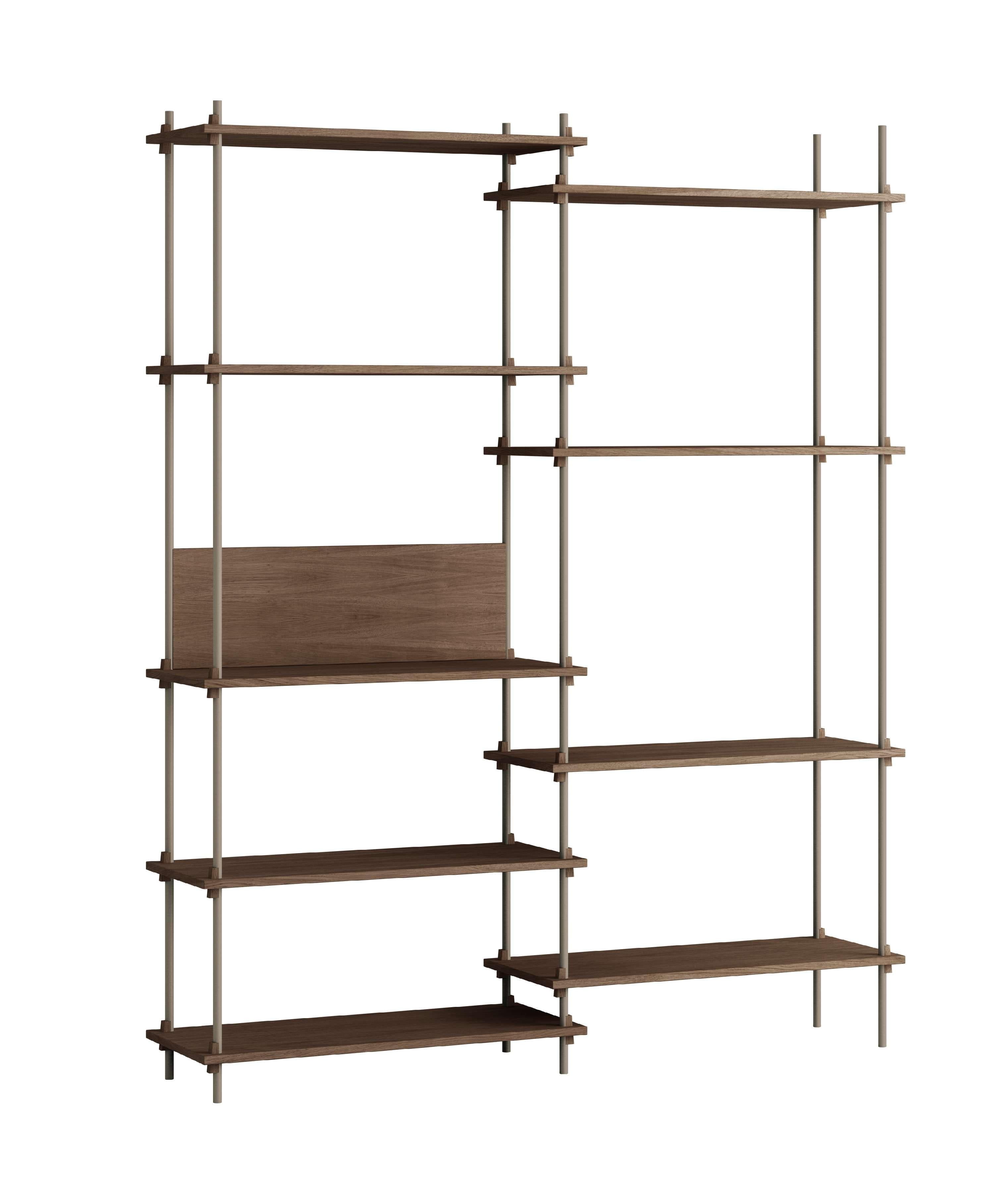 [product_category]-Moebe Shelving System S.200.2.A, Smoked Oak/Warm Grey-Moebe-5713520016707-S.200.2.A.SO.WG-MOE-4