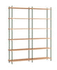 Systém Systém Moebe S.200.2.b, Oak/Pine Green