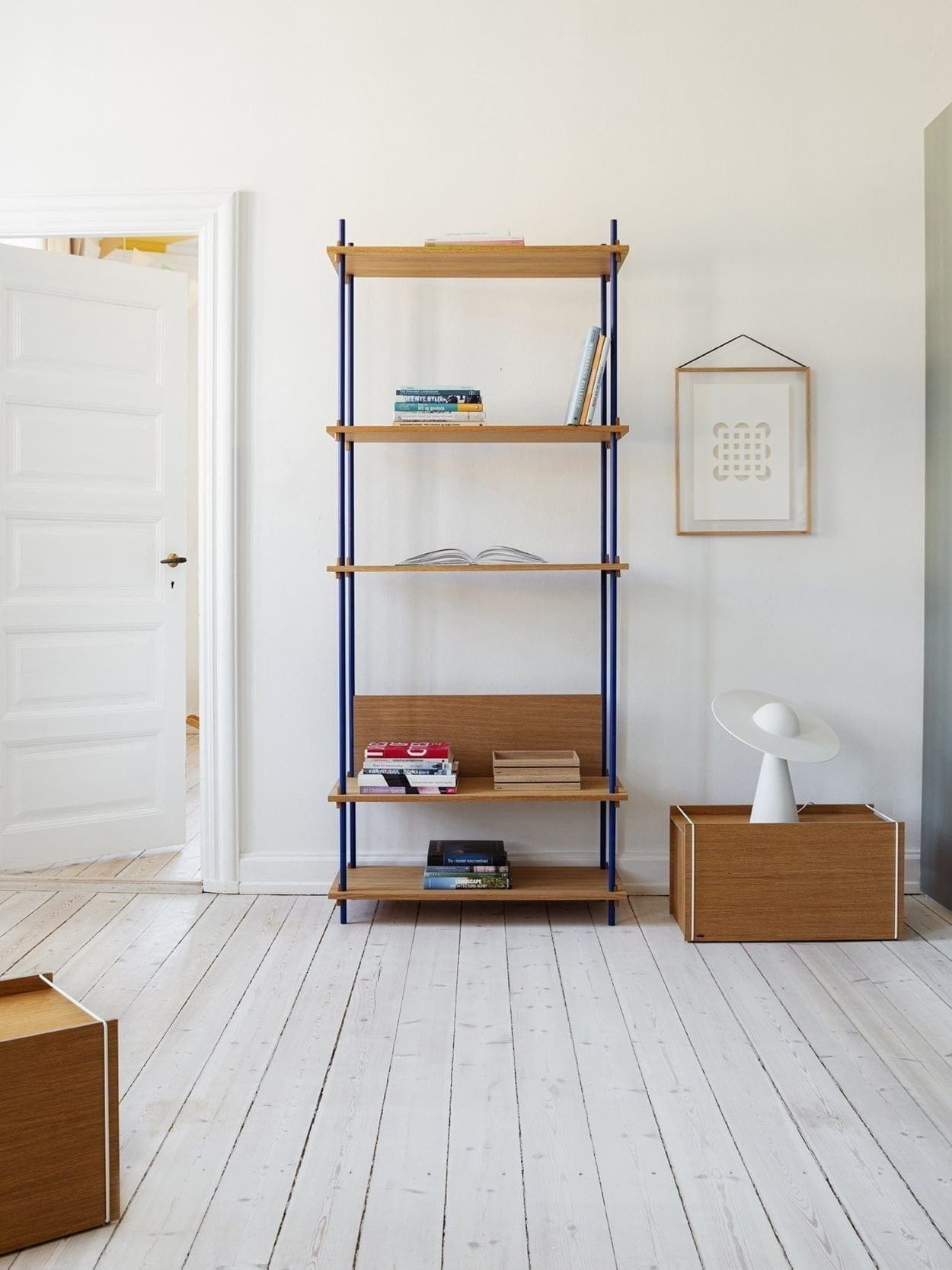 [product_category]-Moebe Shelving System S.200.2.C, Oak/Deep Blue-Moebe-5713520014383-S.200.2.C.OA.DB-MOE-3