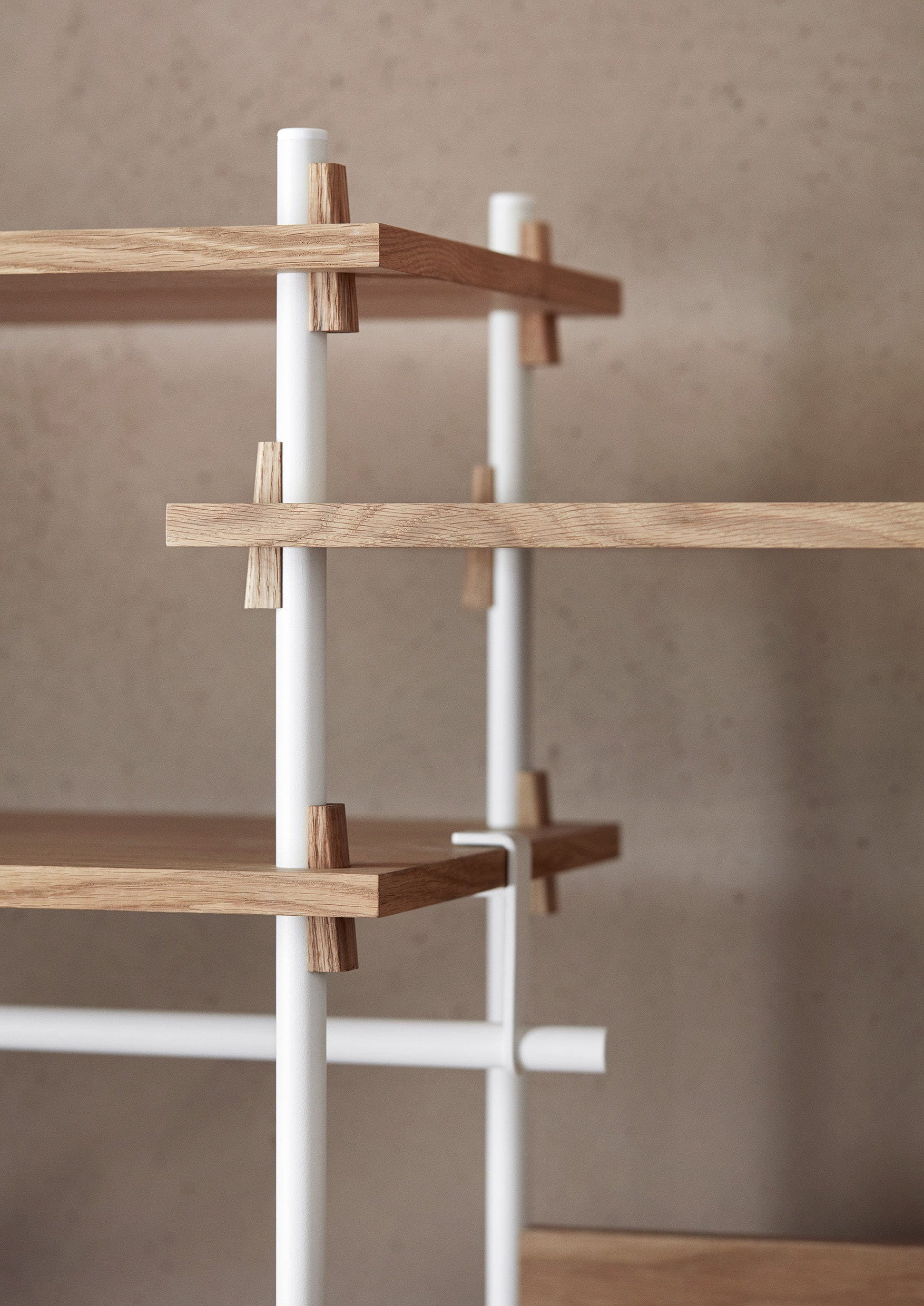 [product_category]-Moebe Shelving System S.200.2.C, Oak/White-Moebe-5713520008009-S.200.2.C.OA.WH-MOE-34