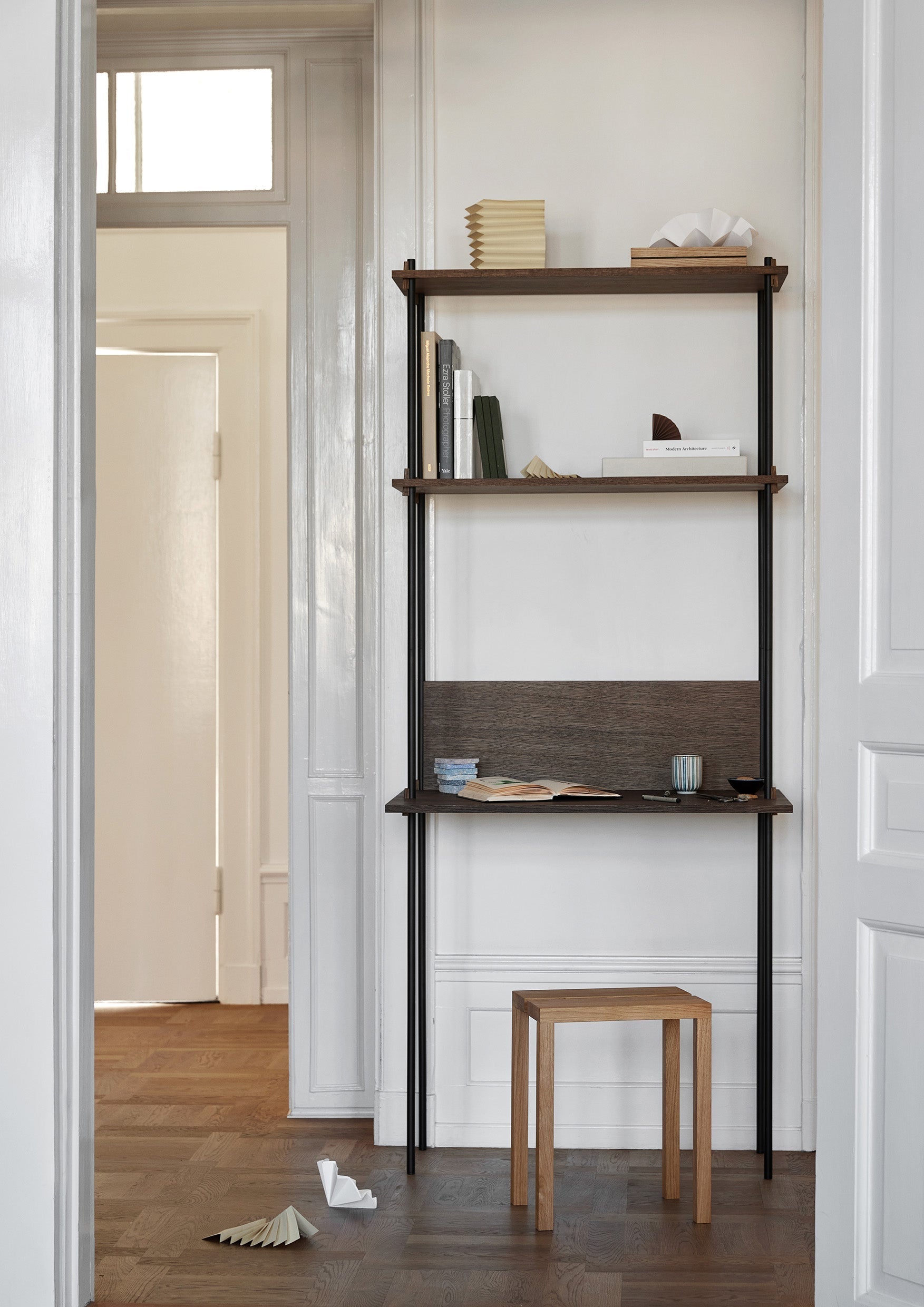 [product_category]-Moebe Shelving System S.200.2.C, Smoked Oak/Black-Moebe-5713520010958-S.200.2.C.SO.BL-MOE-28