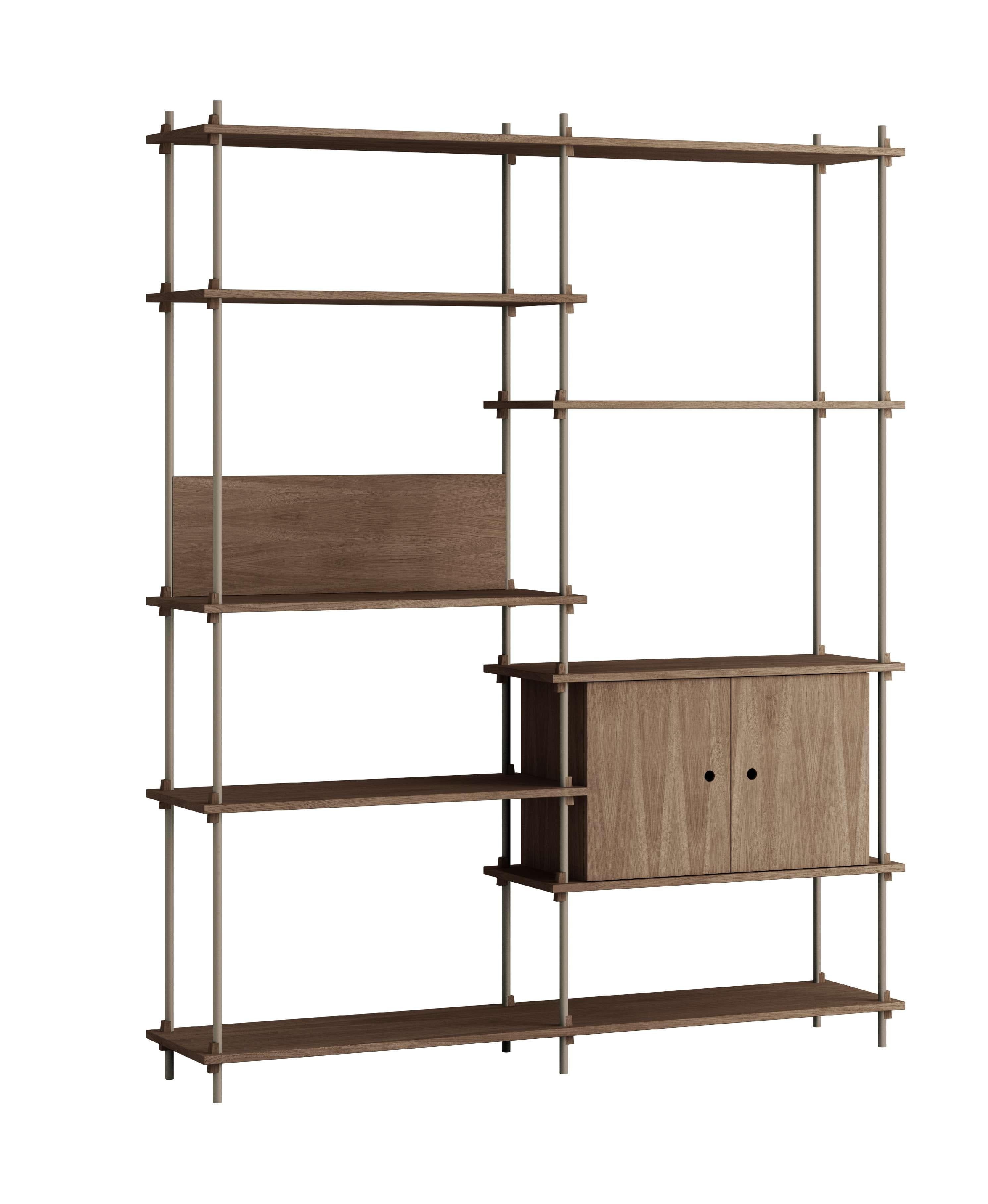 [product_category]-Moebe Shelving System S.200.2.C, Smoked Oak/Warm Grey-Moebe-5713520016721-S.200.2.C.SO.WG-MOE-4
