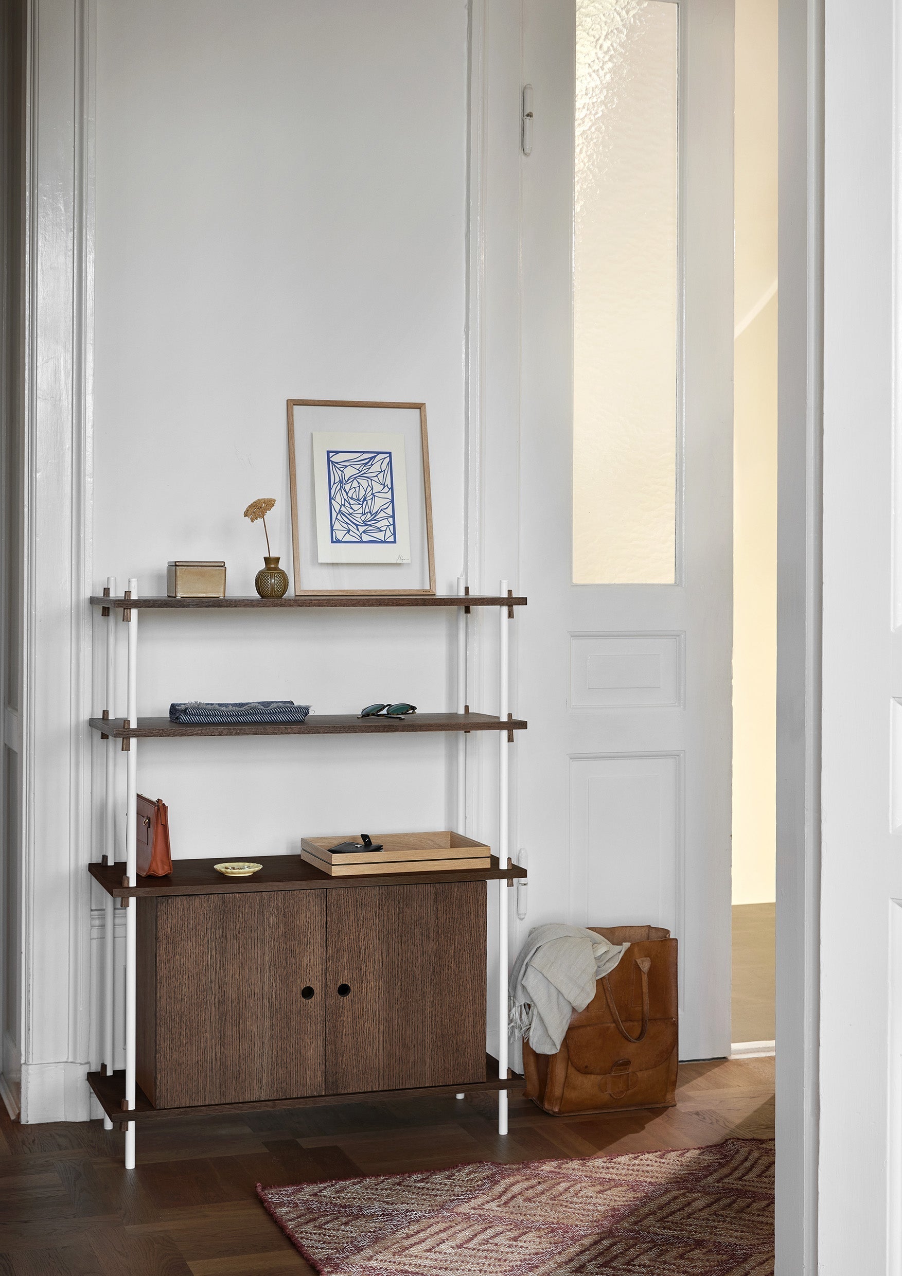 [product_category]-Moebe Shelving System S.200.2.C, Smoked Oak/White-Moebe-5713520010187-S.200.2.C.SO.WH-MOE-4