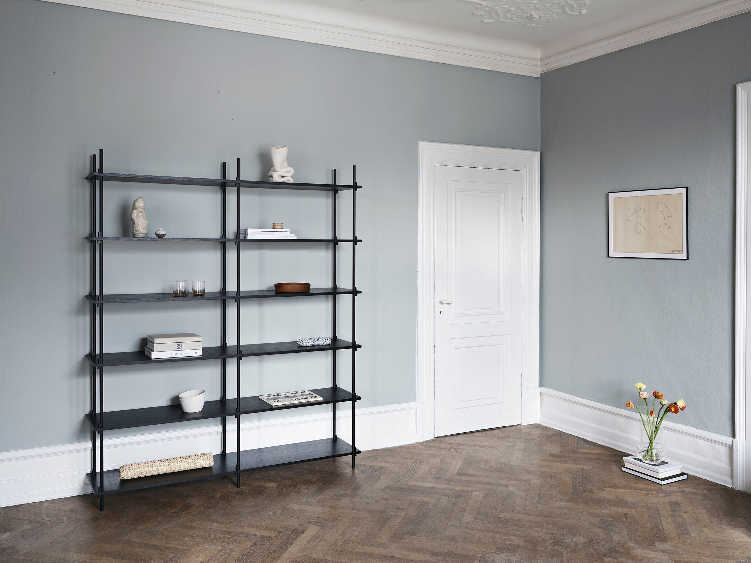 [product_category]-Moebe Shelving System S.200.2.G, Black/Black-Moebe-5713520006487-S.200.2.G.BL.BL-MOE-8