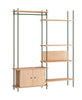Systém System Moebe S.200.2.g, Oak/Pine Green