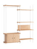 Systém System System Moebe S.200.2.g, Oak/White