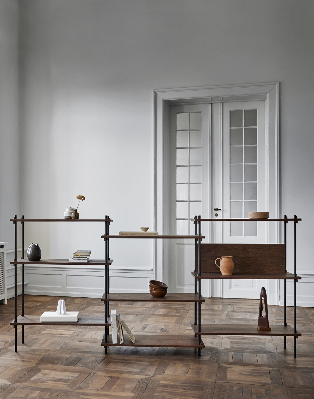 [product_category]-Moebe Shelving System S.200.2.G, Smoked Oak/Black-Moebe-5713520010996-S.200.2.G.SO.BL-MOE-31