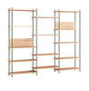 Systém System Moebe S.200.3.a, Oak/Pine Green