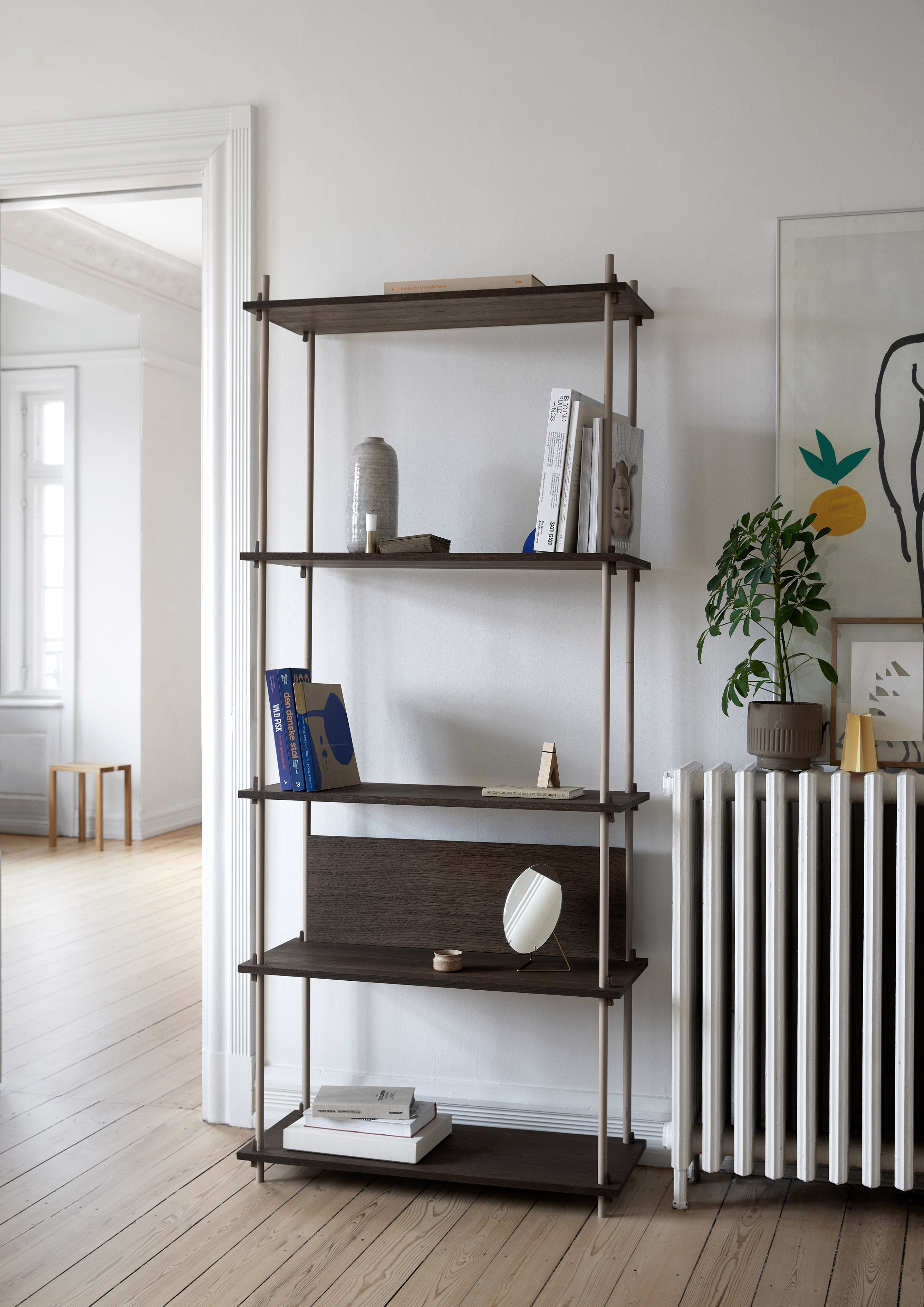 [product_category]-Moebe Shelving System S.200.3.A, Smoked Oak/Warm Grey-Moebe-5713520016905-S.200.3.A.SO.WG-MOE-6