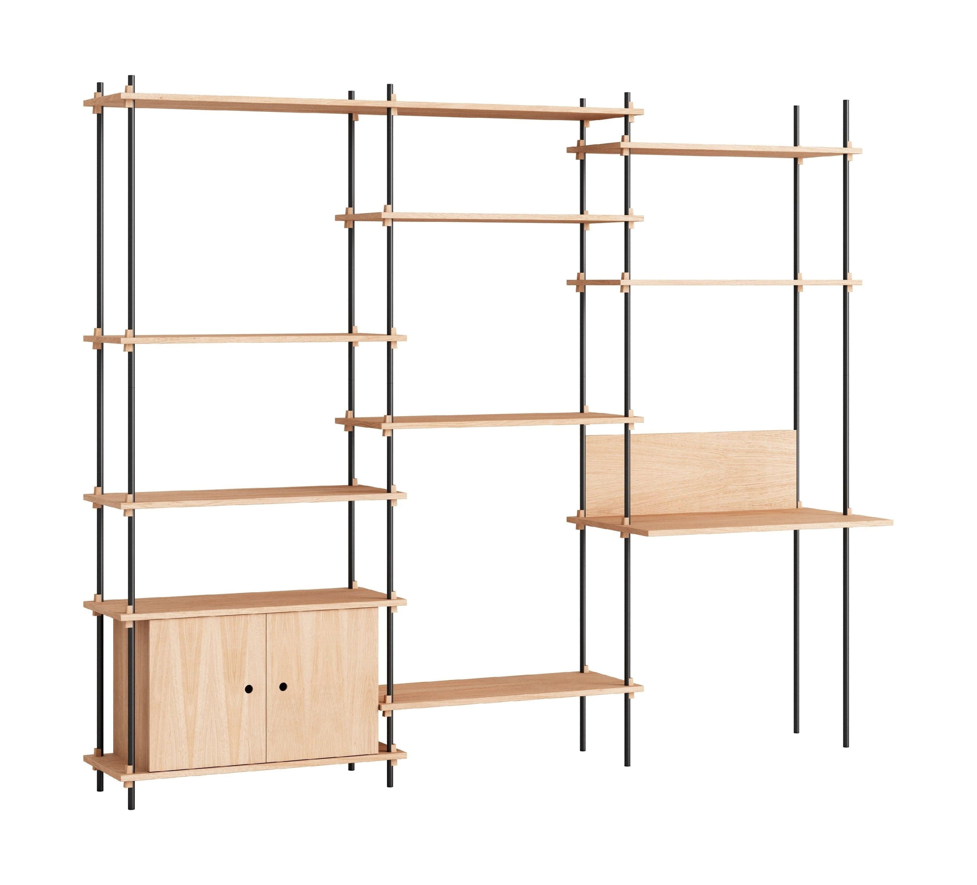 [product_category]-Moebe Shelving System S.200.3.D, Oak/Black-Moebe-5713520005862-S.200.3.D.OA.BL-MOE-1