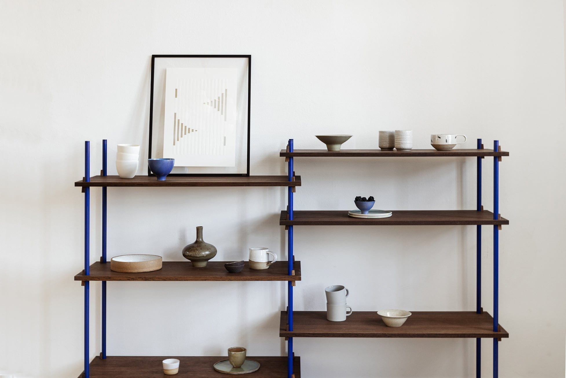 [product_category]-Moebe Shelving System S.200.3.D, Smoked Oak/Deep Blue-Moebe-5713520015373-S.200.3.D.SO.DB-MOE-3